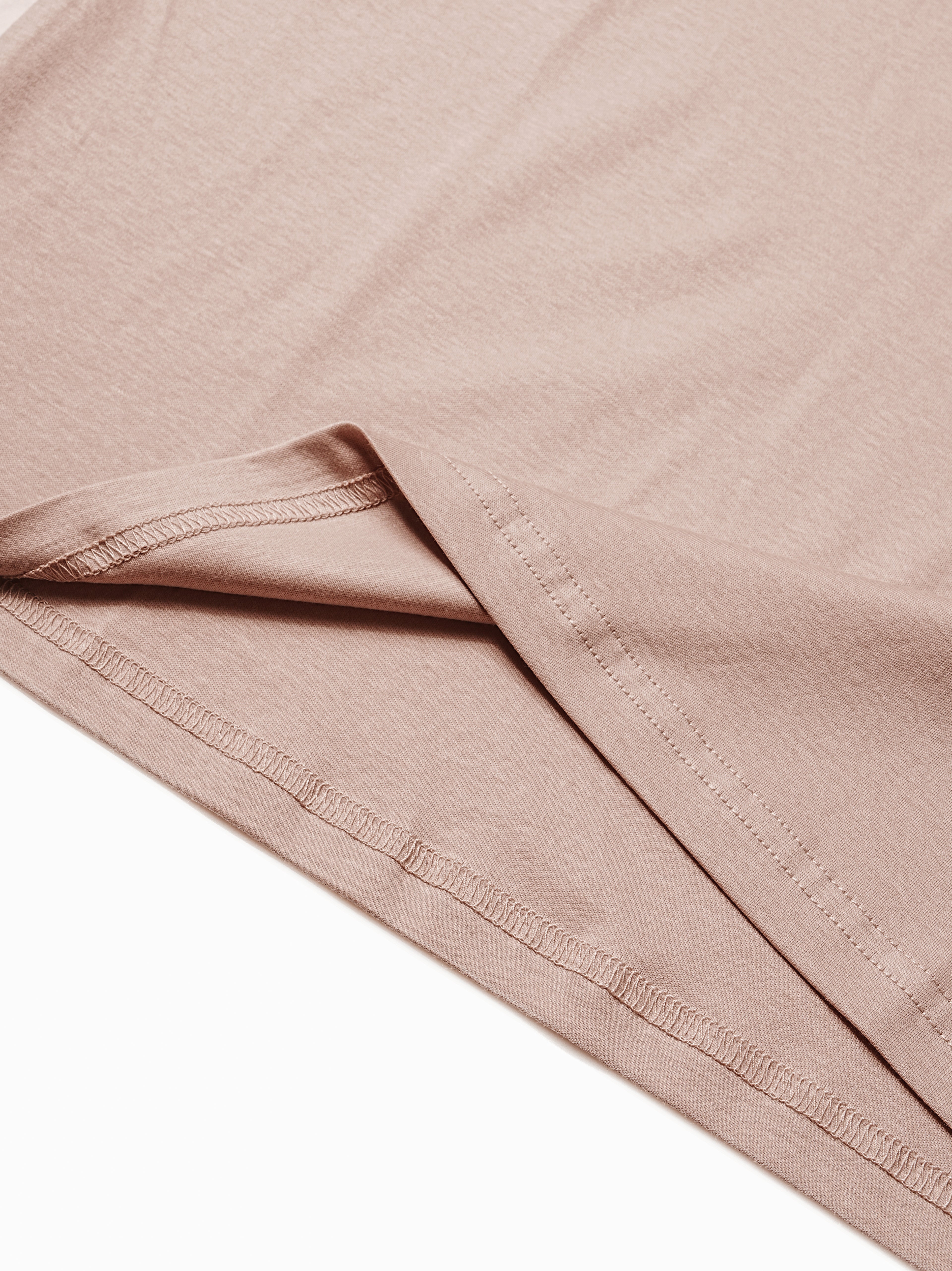 Catini Firenze Plain T-Shirt Mocha Latte