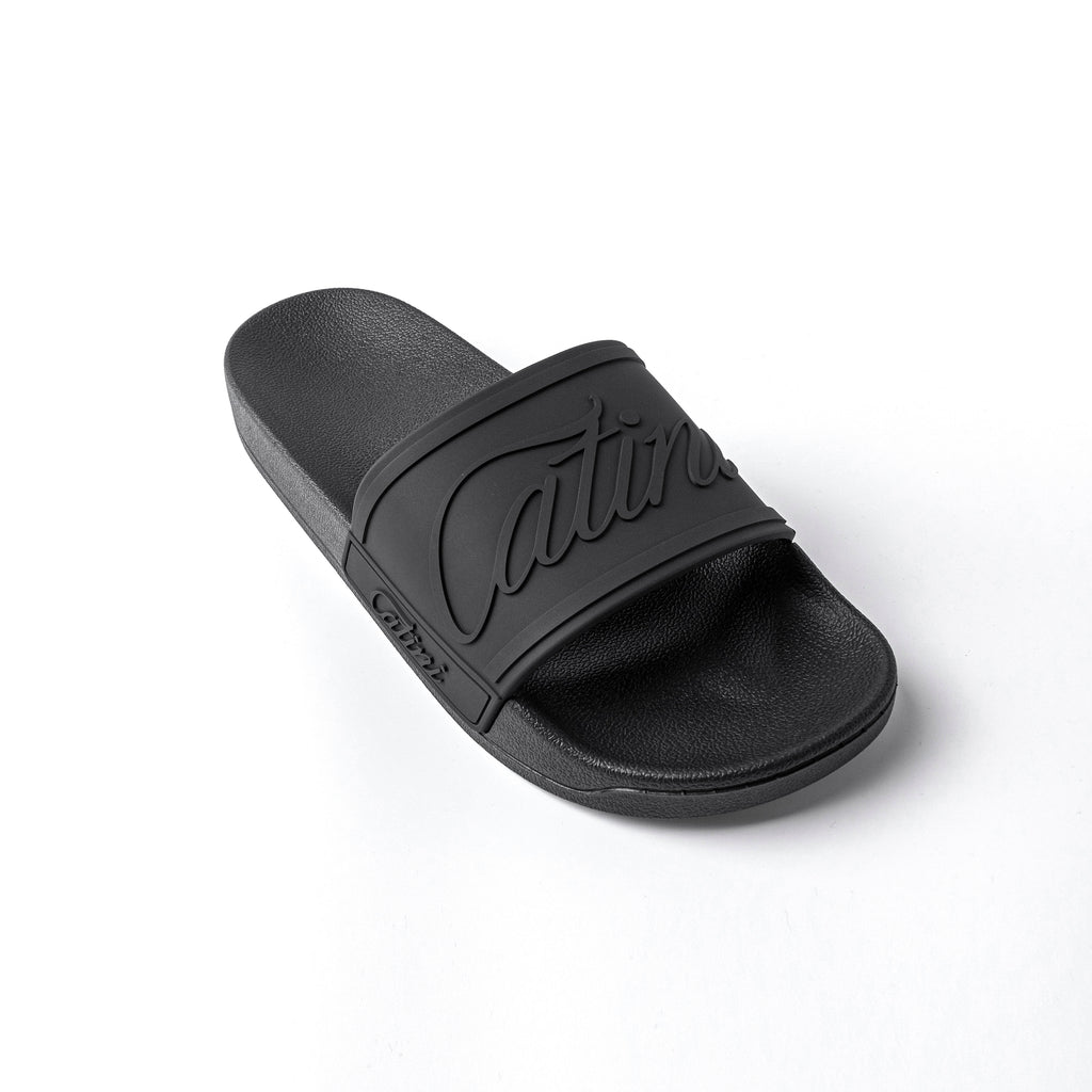 Catini Amalfi Pool Slides - Nero Black