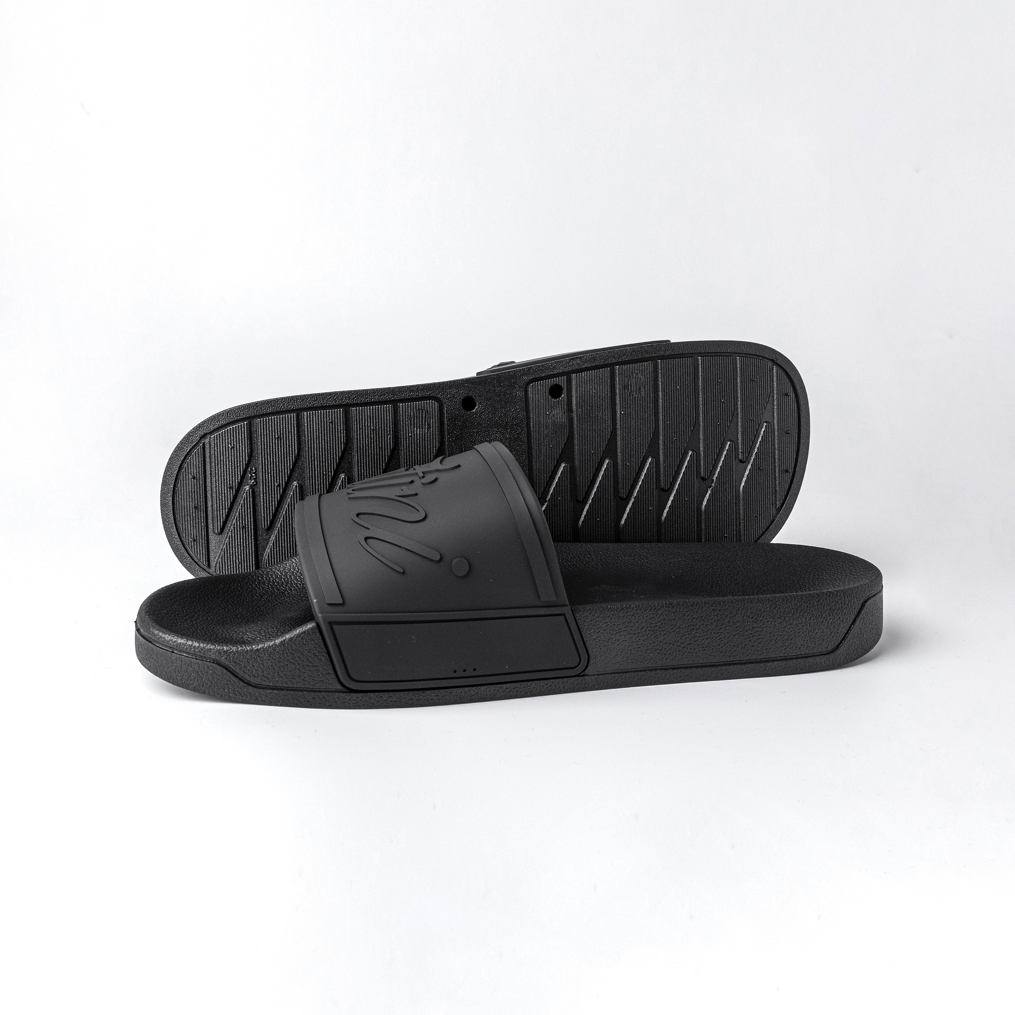 Catini Amalfi Pool Slides - Nero Black