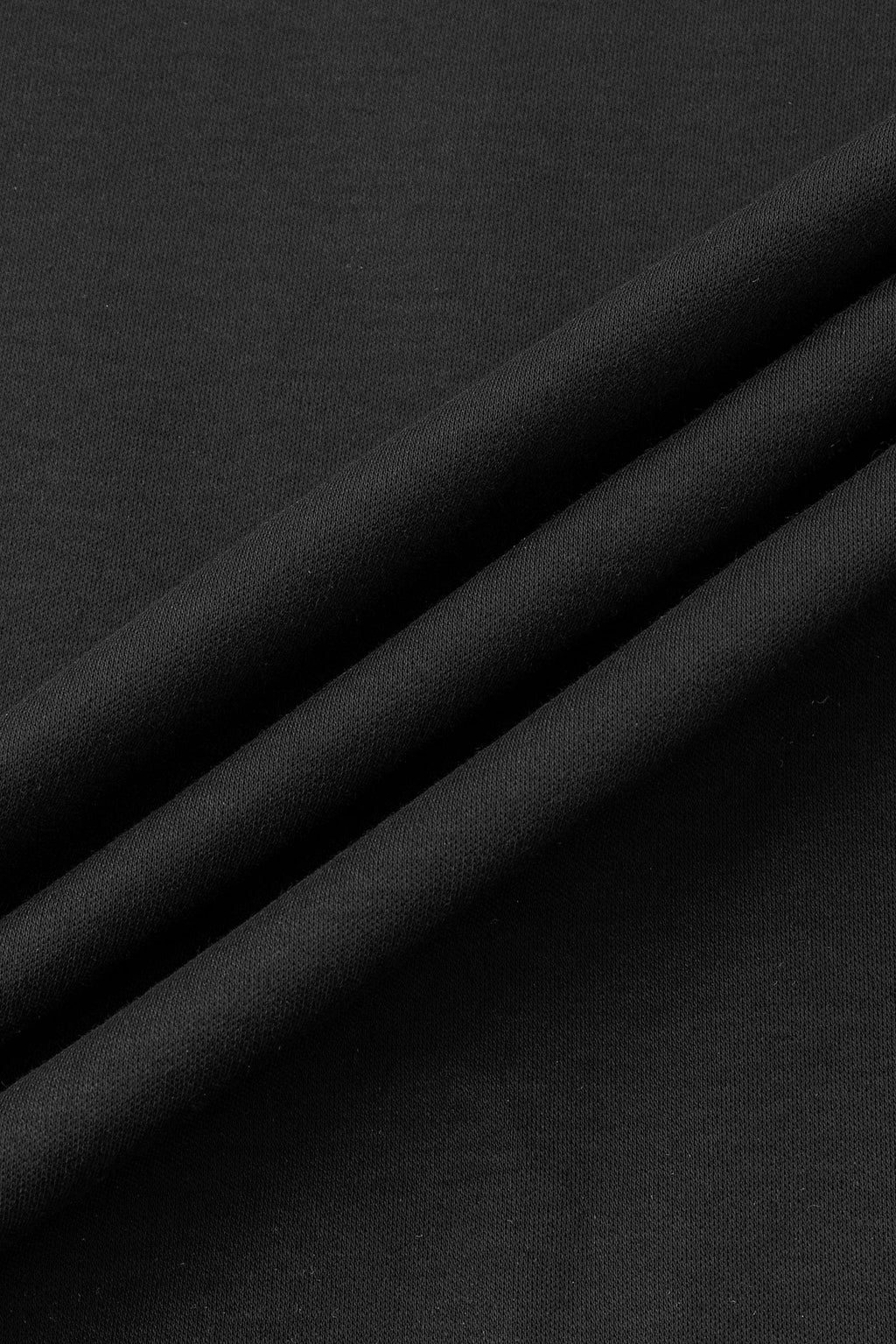 Catini Firenze Luxury Mercerised Cotton Pocket T-Shirt Nero Black