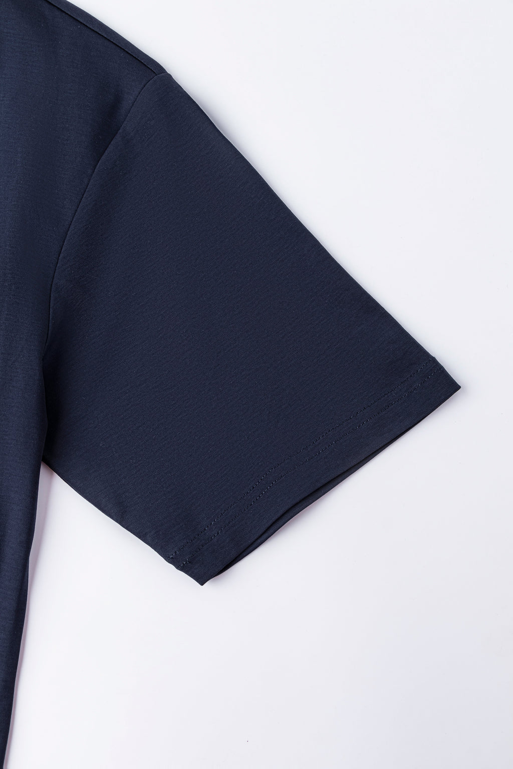 Catini Firenze Mercerised Cotton Pocket T-Shirt Navy Blue