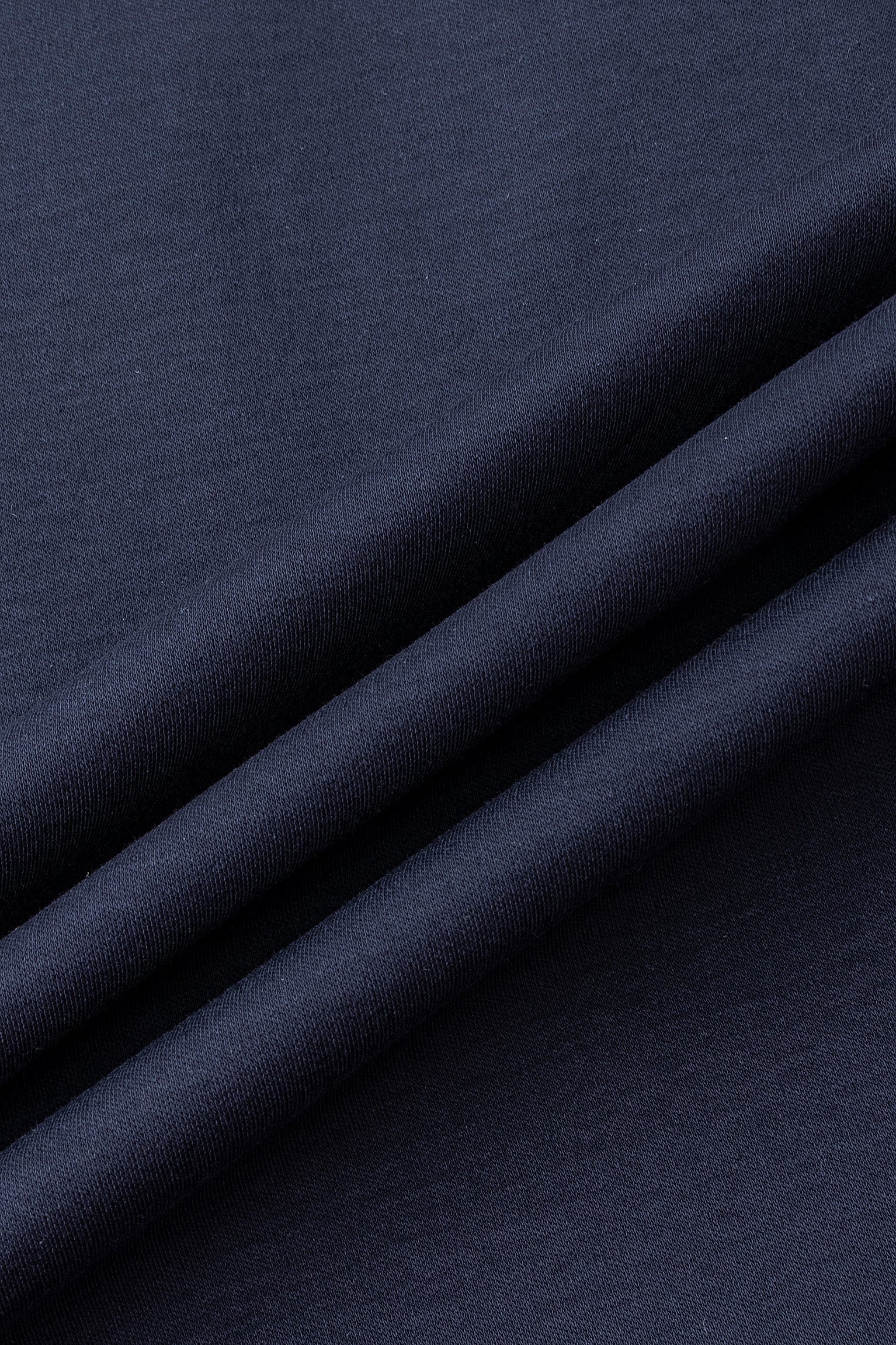 Catini Firenze Luxury Mercerised Cotton T-Shirt Navy Blue