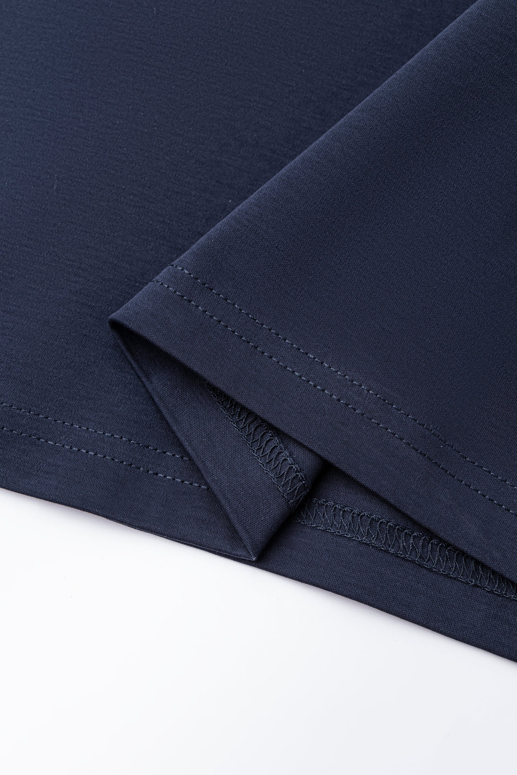 Catini Firenze Mercerised Cotton Pocket T-Shirt Navy Blue