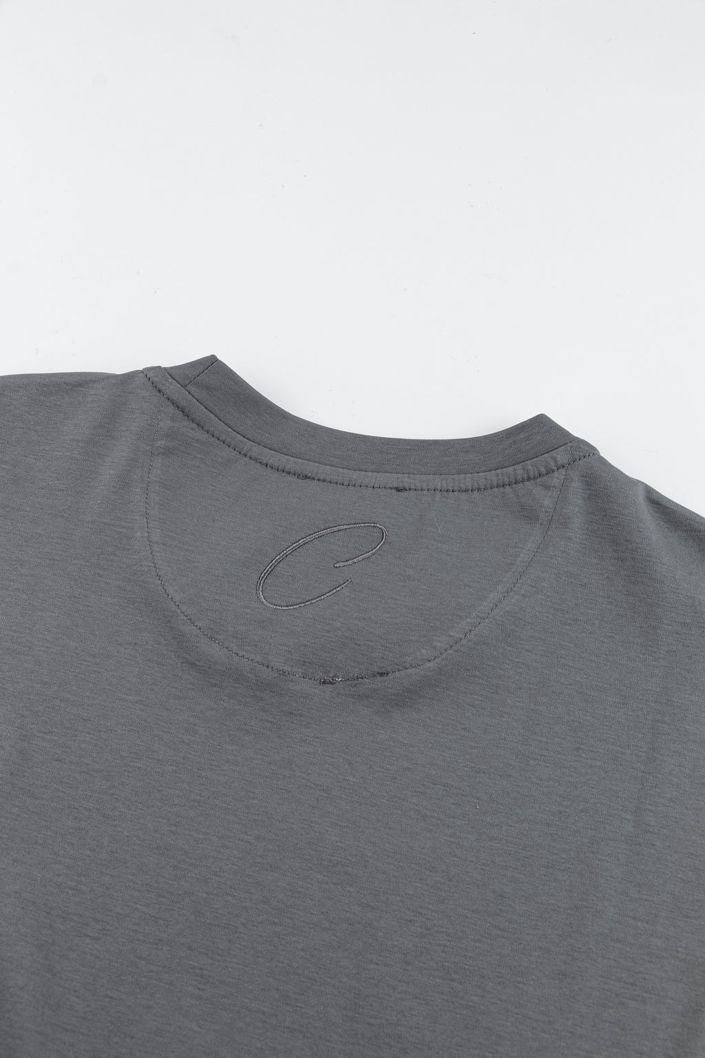 Catini Firenze Plain T-Shirt Grigio Grey