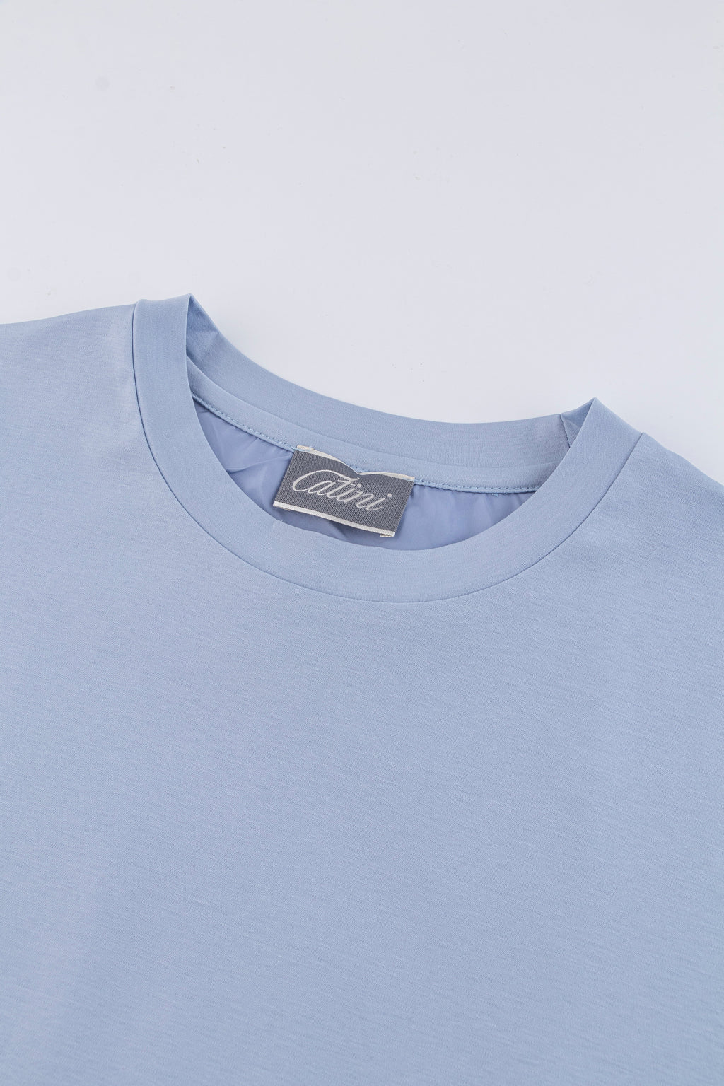 Catini Firenze Plain T-Shirt Light Blue
