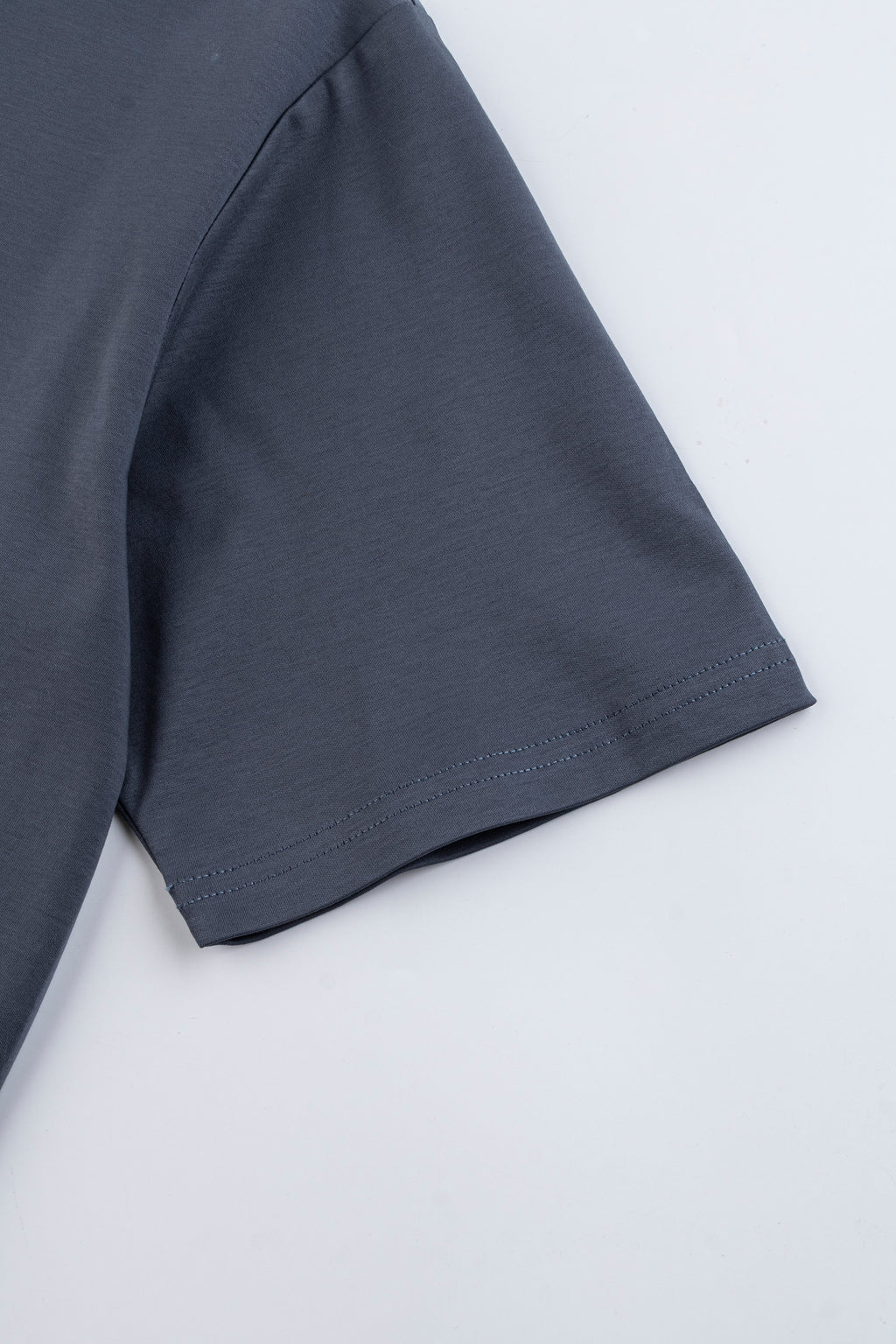 Catini Firenze Plain T-Shirt Steel Blue