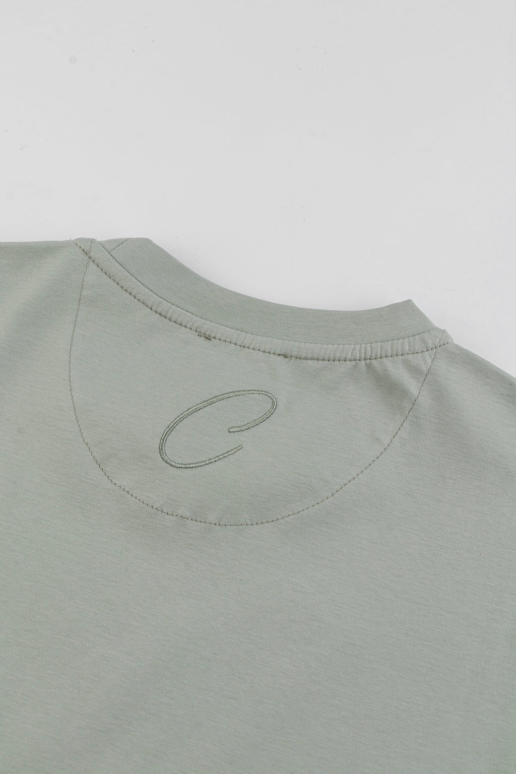 Catini Firenze Plain T-Shirt Soft Emerald
