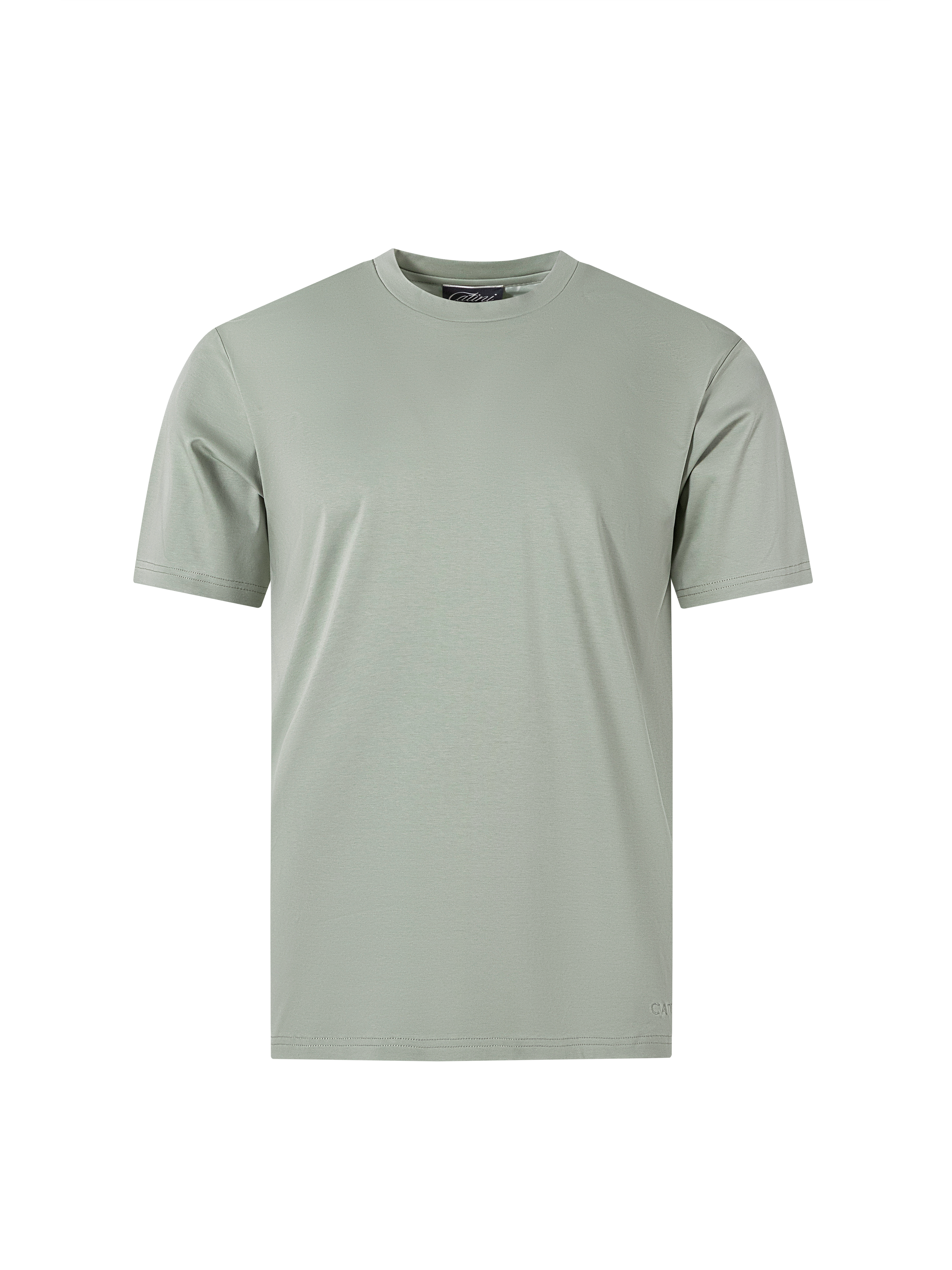 Catini Firenze Plain T-Shirt Soft Emerald