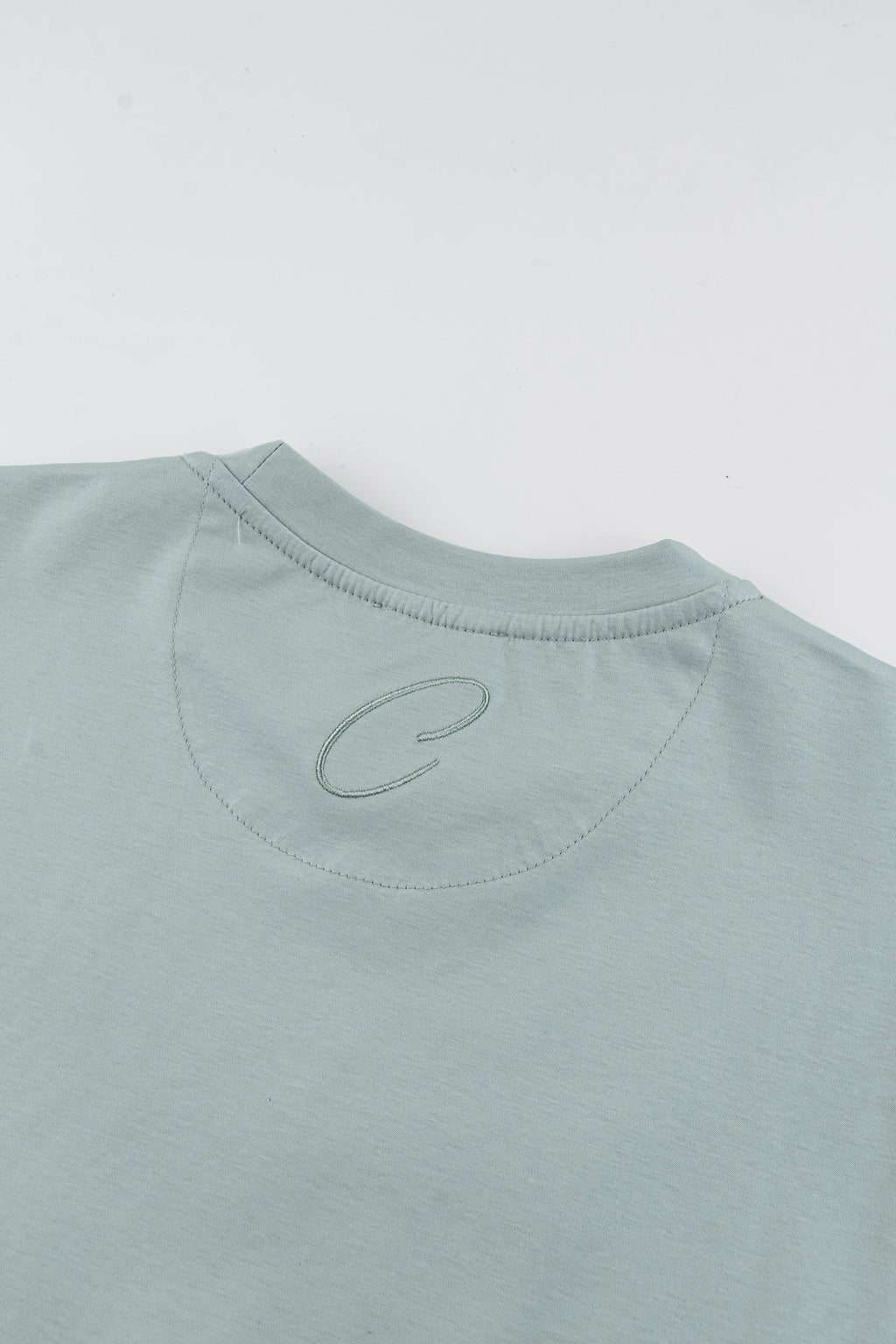 Catini Firenze Plain T-Shirt Frosted Jade