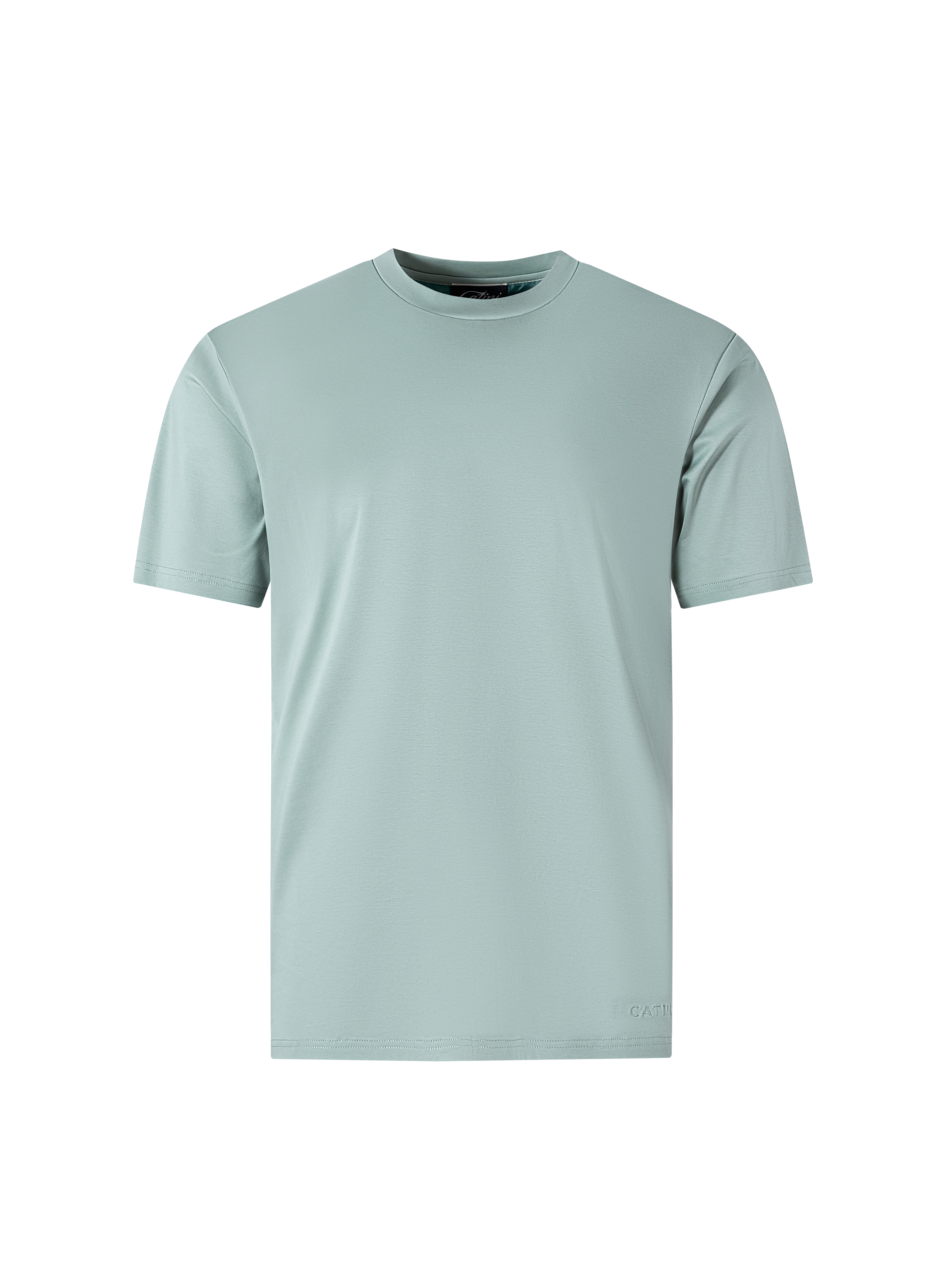 Catini Firenze Plain T-Shirt Frosted Jade