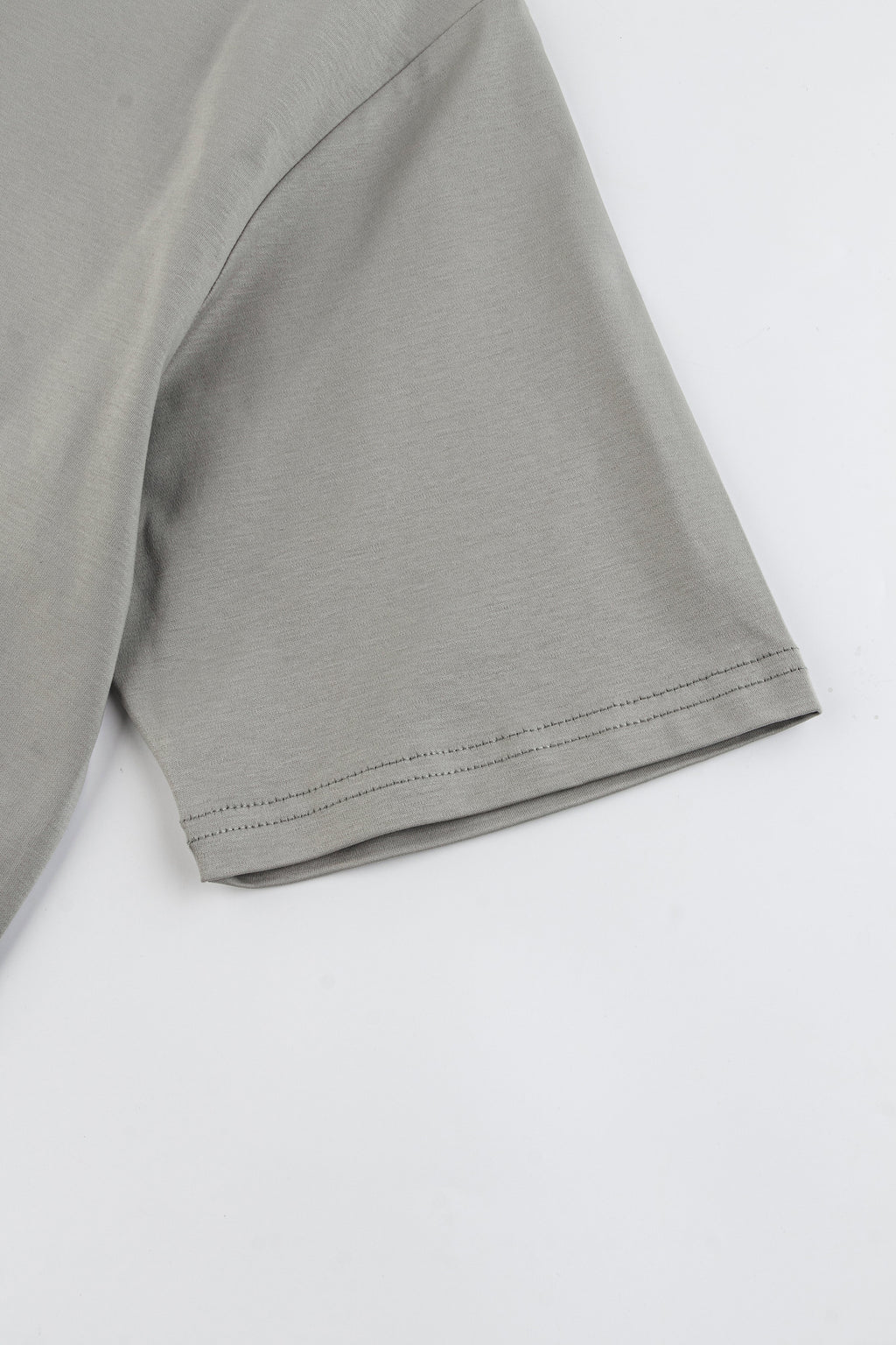 Catini Firenze Plain T-Shirt Stone Grey