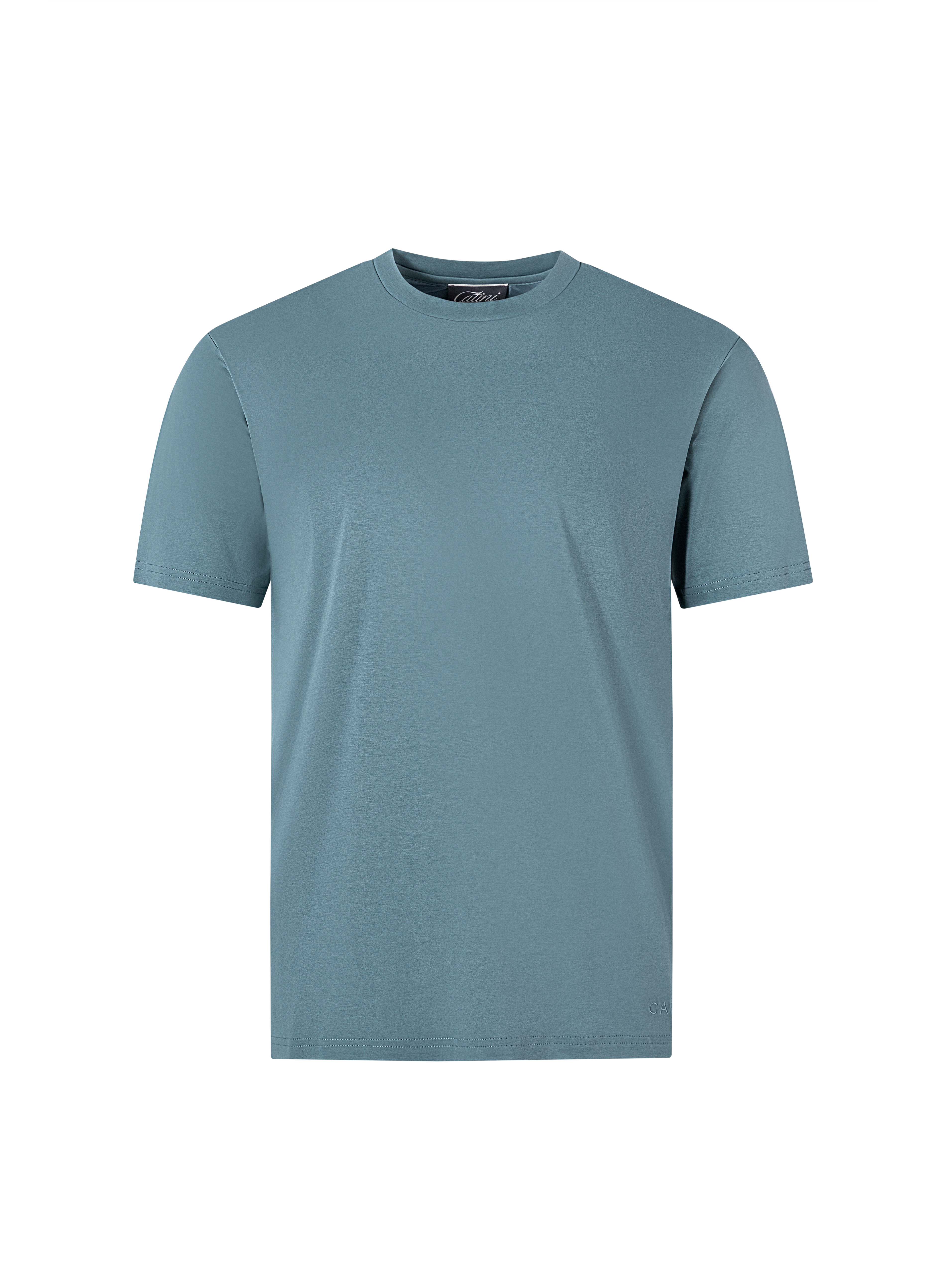 Catini Firenze Plain T-Shirt Light Teal