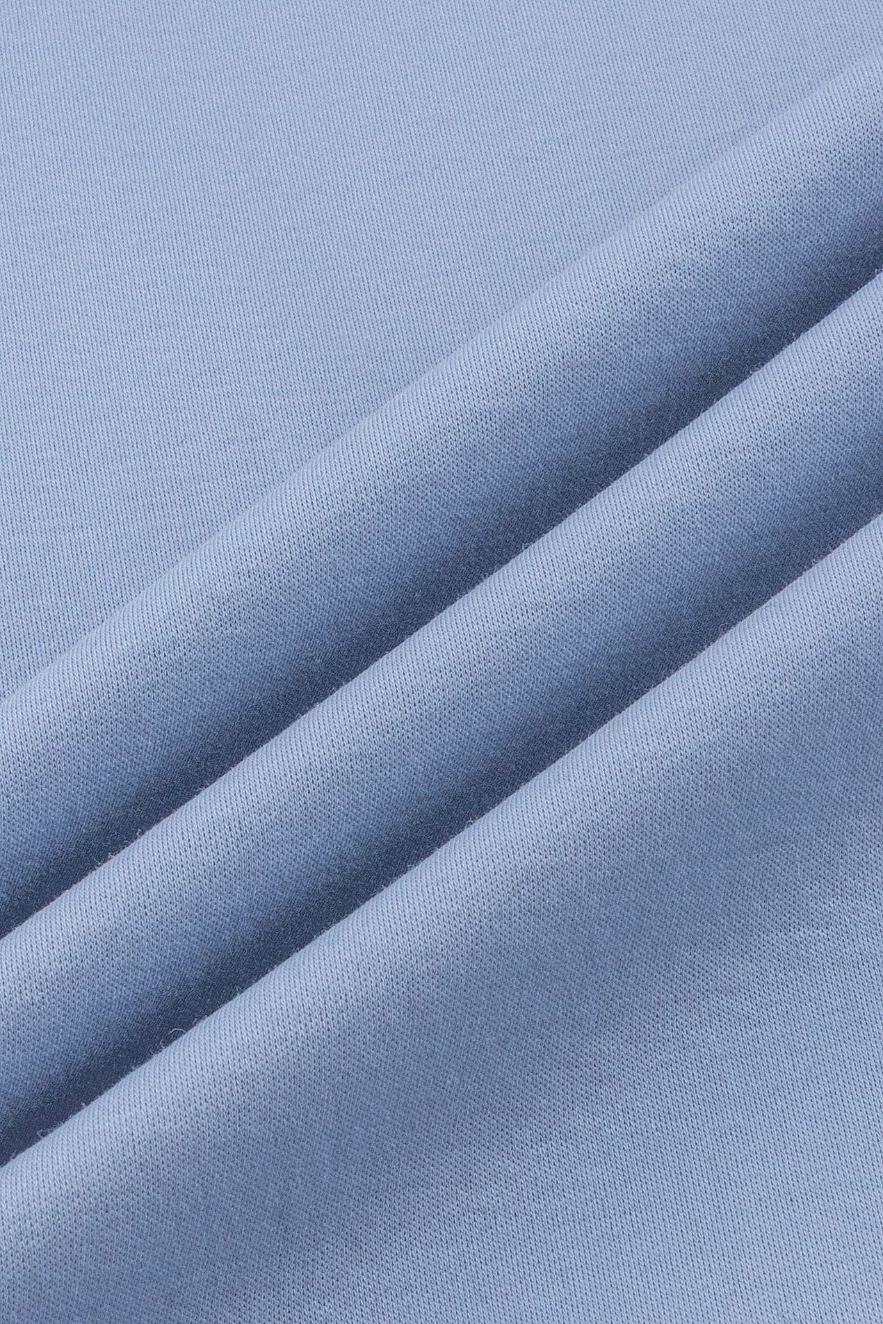 Catini Firenze Nylon Shoulder Panel T-Shirt Light Blue