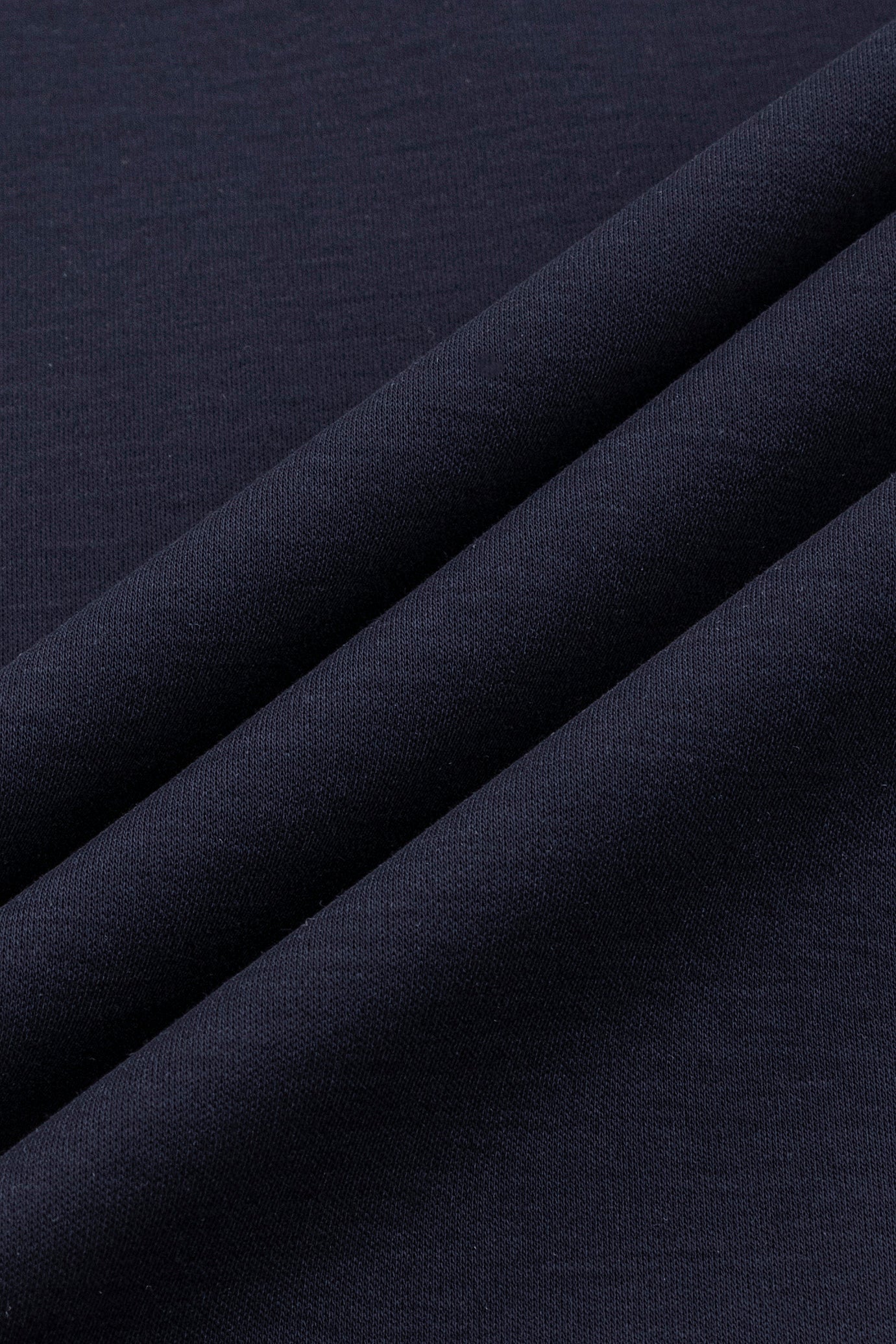 Catini Firenze Nylon Shoulder Panel T-Shirt Navy Blue/Black Shoulder Panel