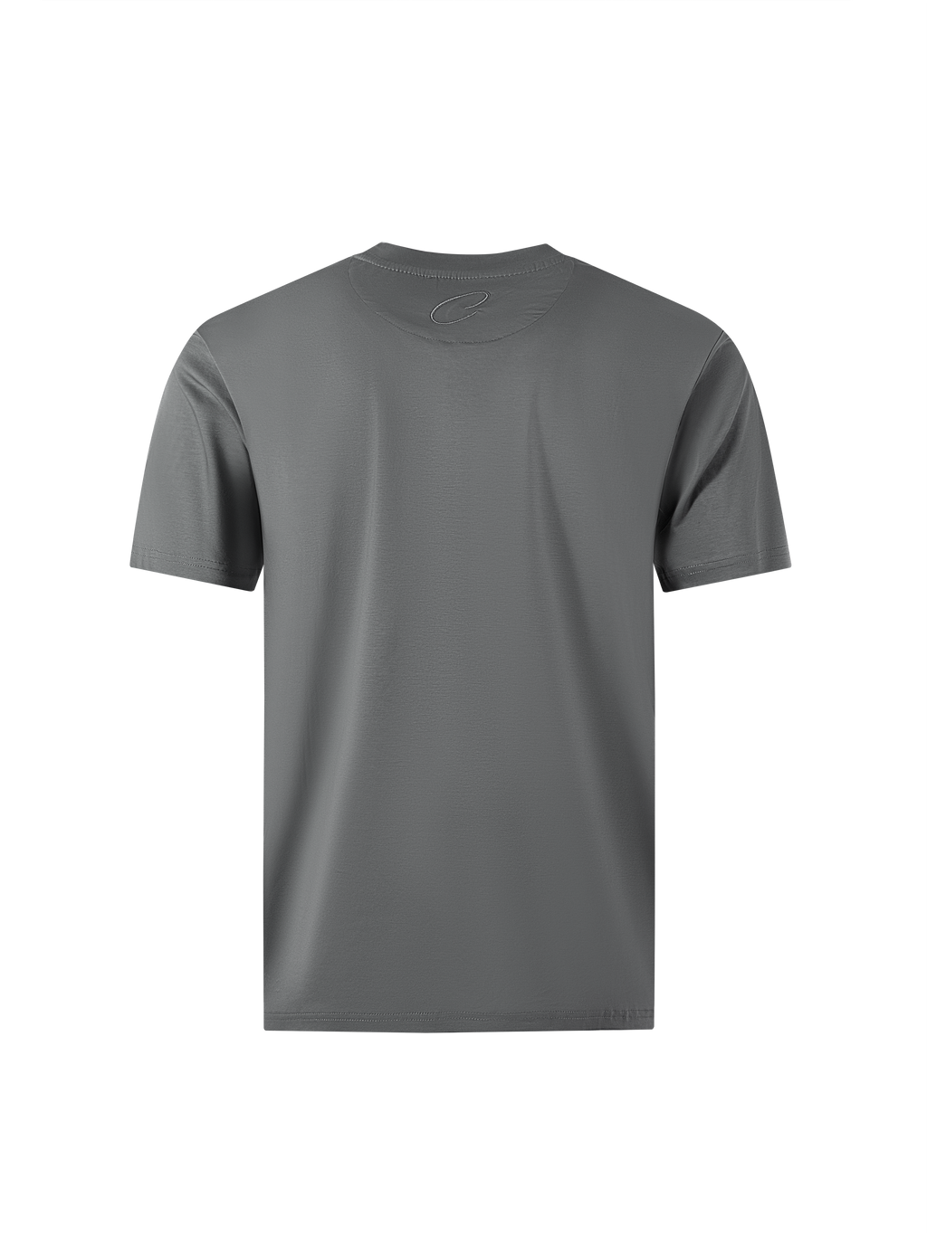 Catini Firenze Nylon Shoulder Panel T-Shirt Grey