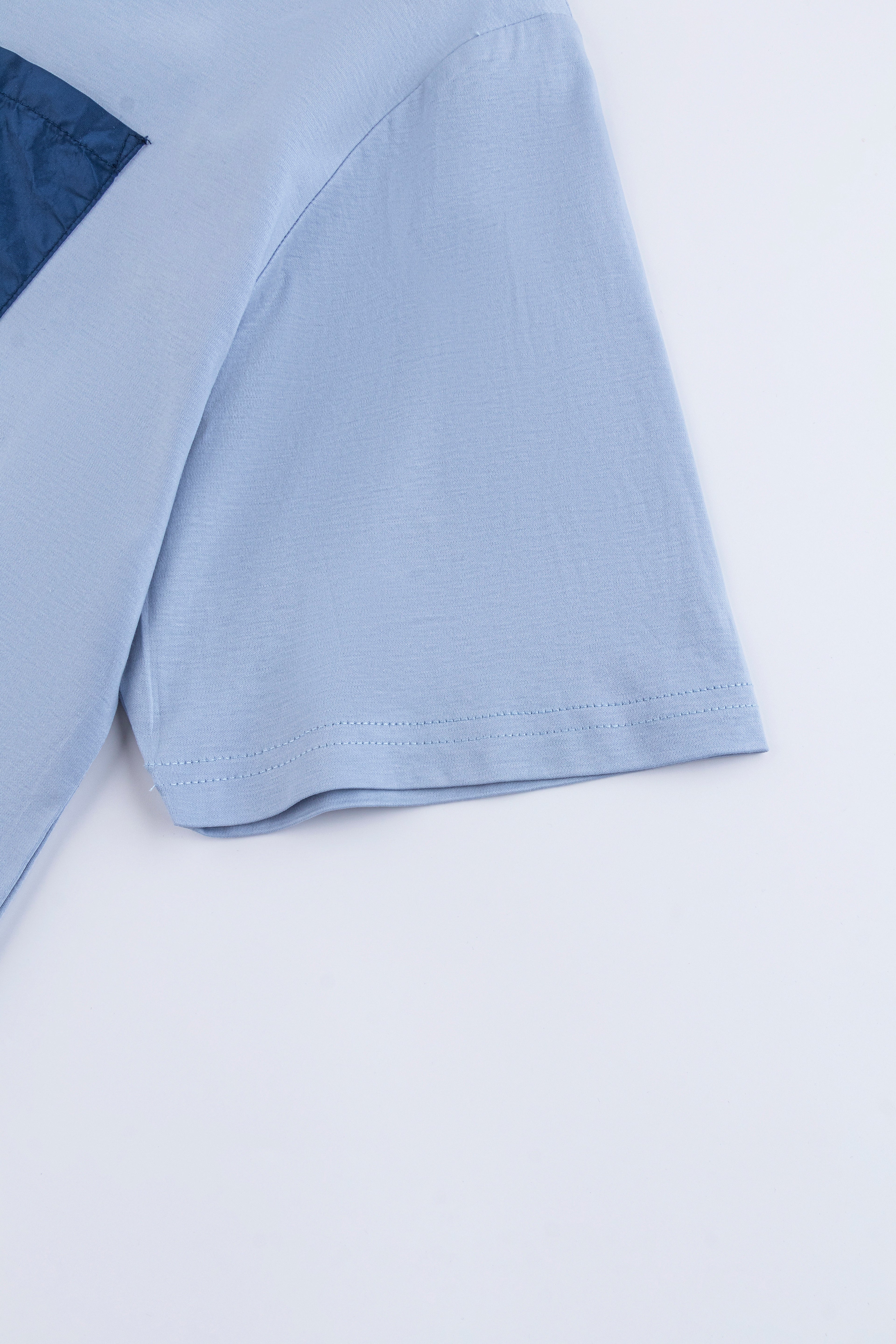 Catini Firenze Pocket T-Shirt Light Blue/Navy Blue