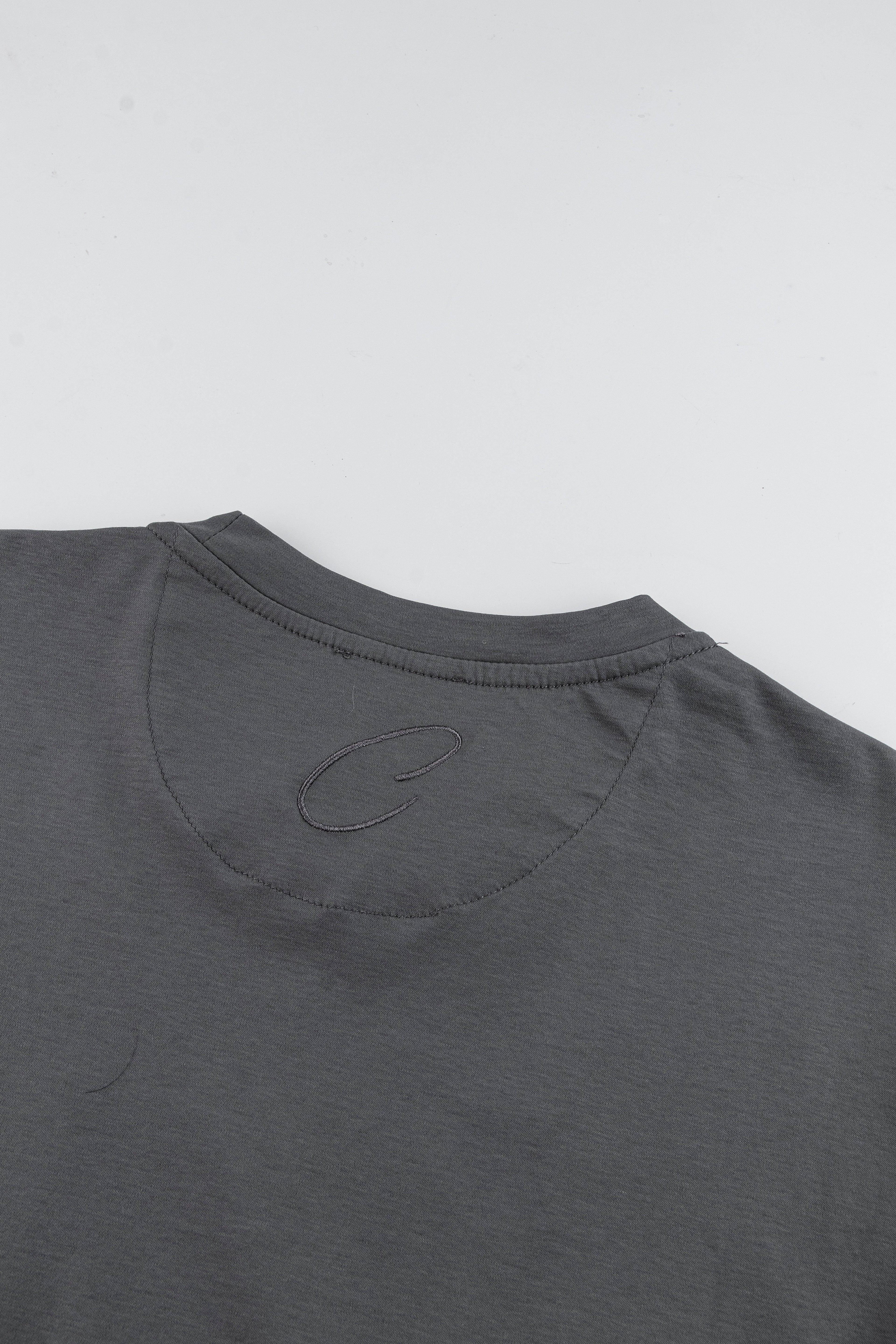 Catini Firenze Pocket T-Shirt Dark Grigio Grey