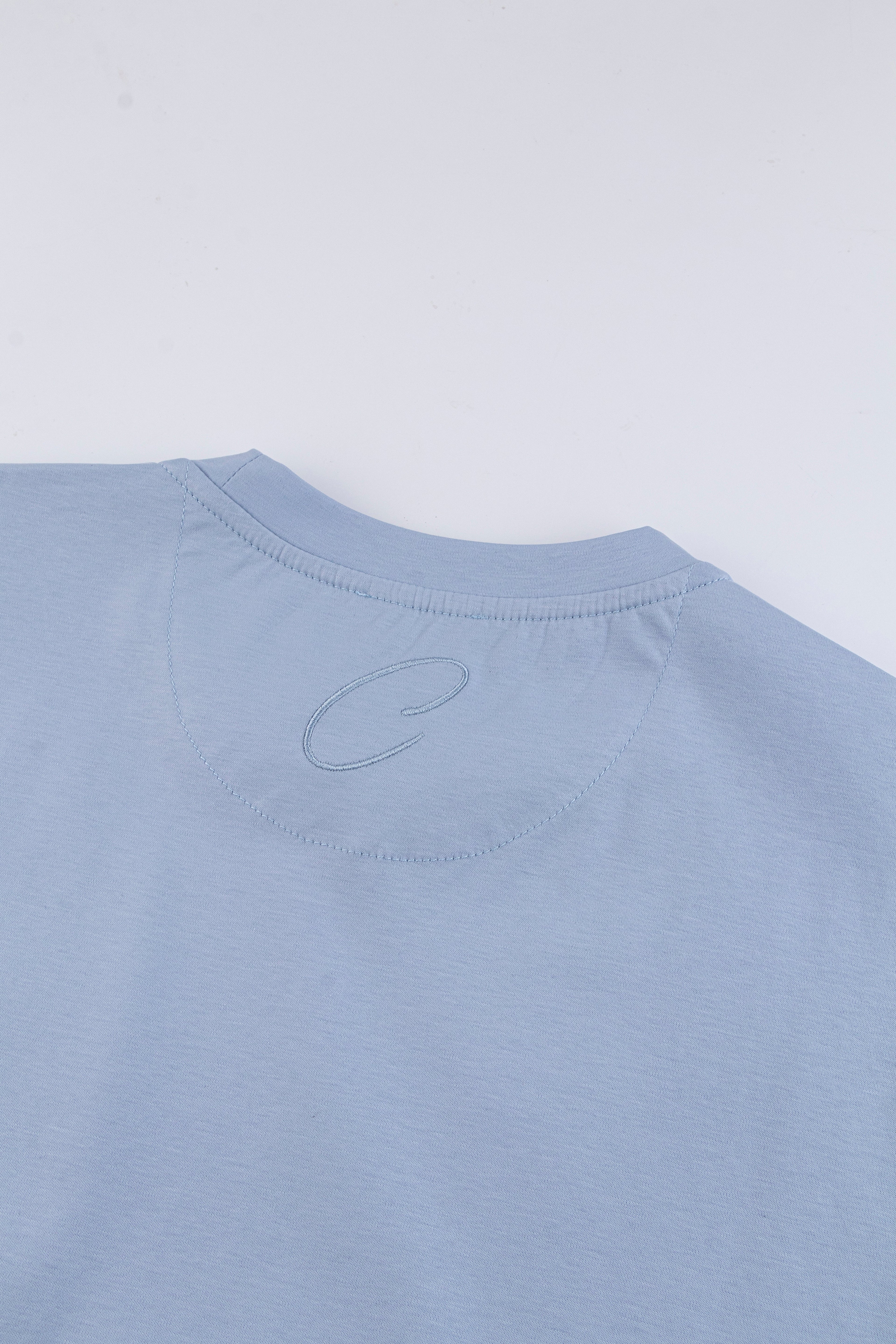 Catini Firenze Pocket T-Shirt Light Blue