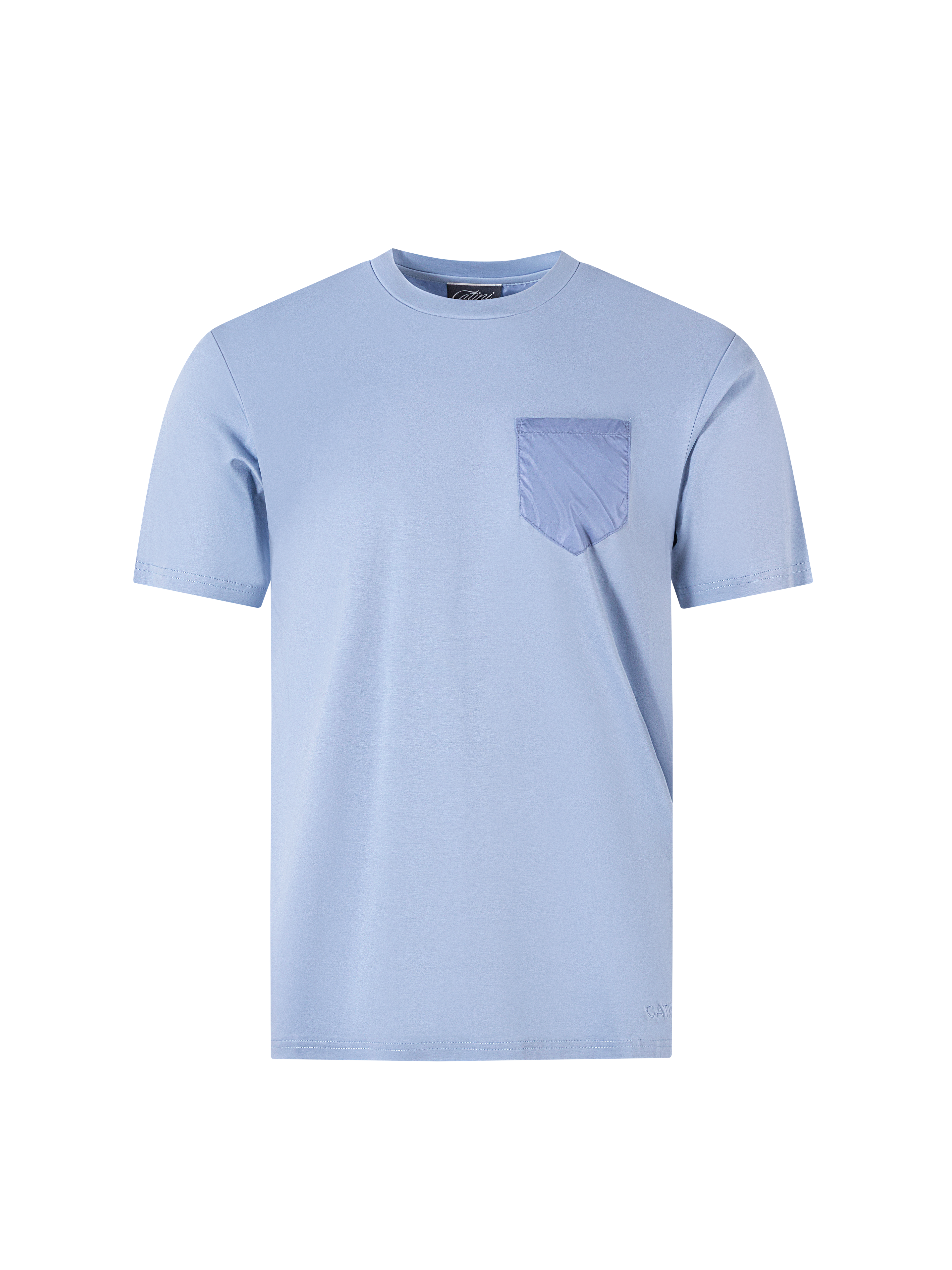 Catini Firenze Pocket T-Shirt Light Blue