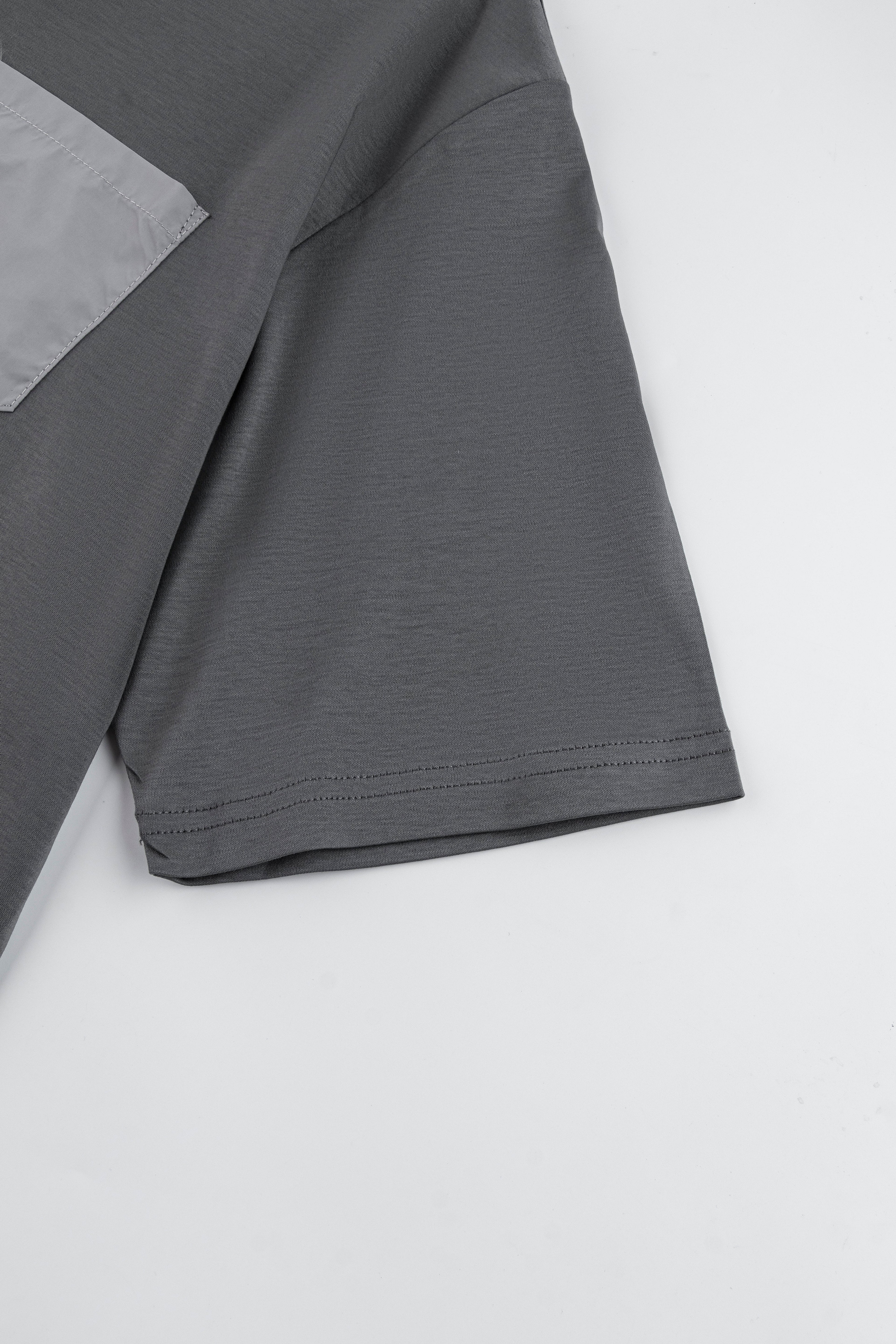 Catini Firenze Pocket T-Shirt Grigio Grey/Light Grey