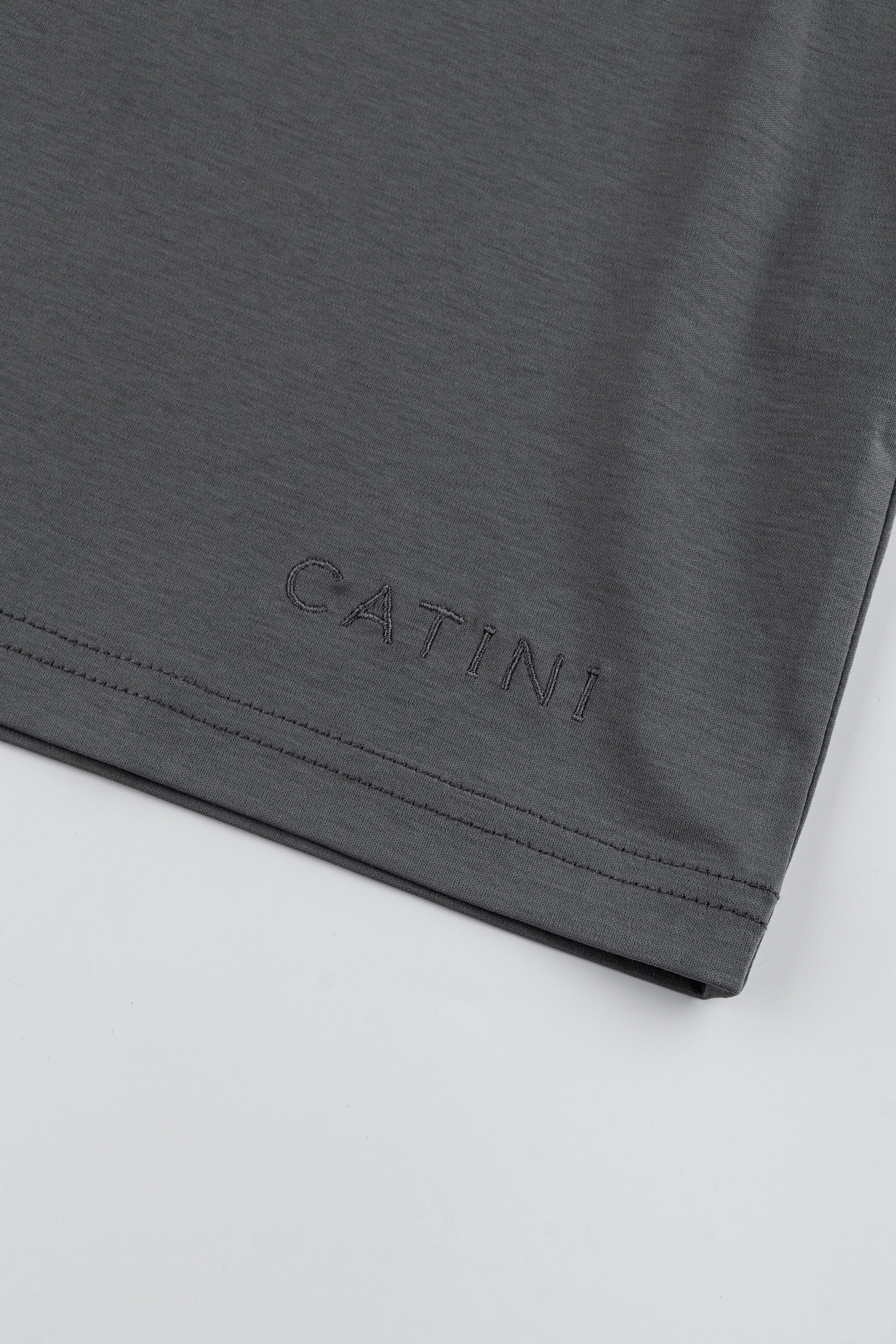 Catini Firenze Pocket T-Shirt Grigio Grey/Light Grey