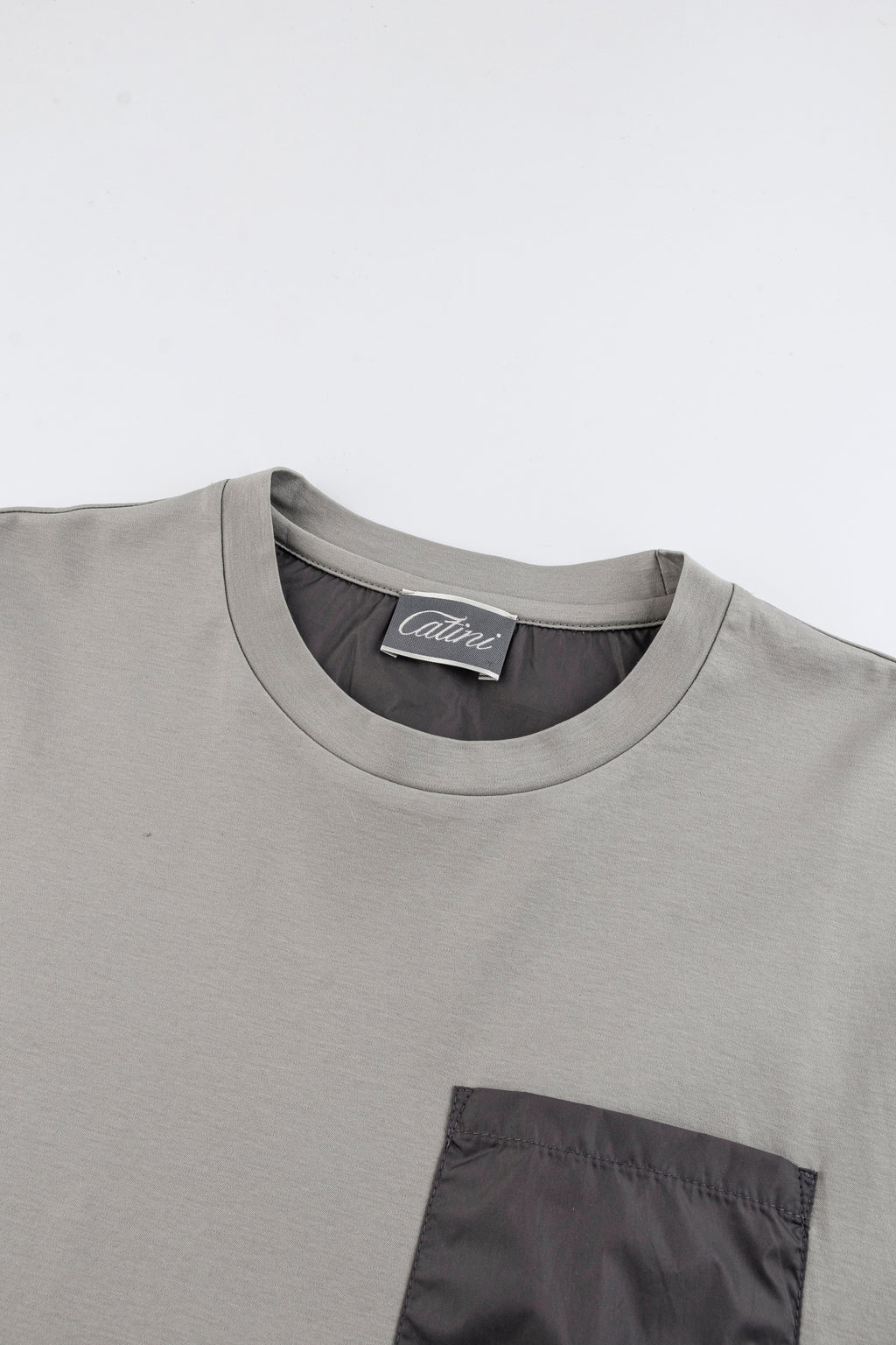 Catini Firenze Pocket T-Shirt Arenaria Beige/Grey