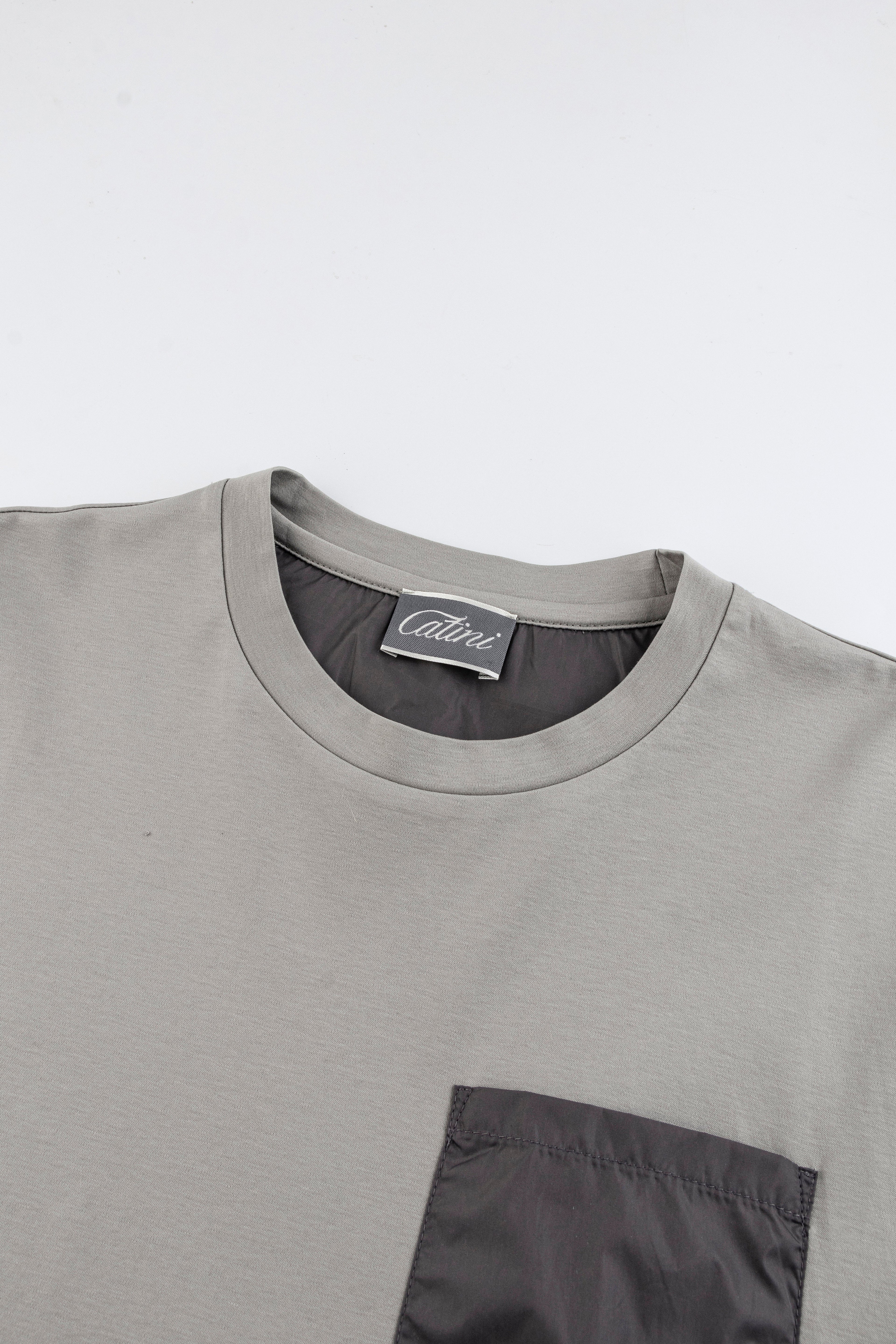Catini Firenze Pocket T-Shirt Arenaria Beige/Grey