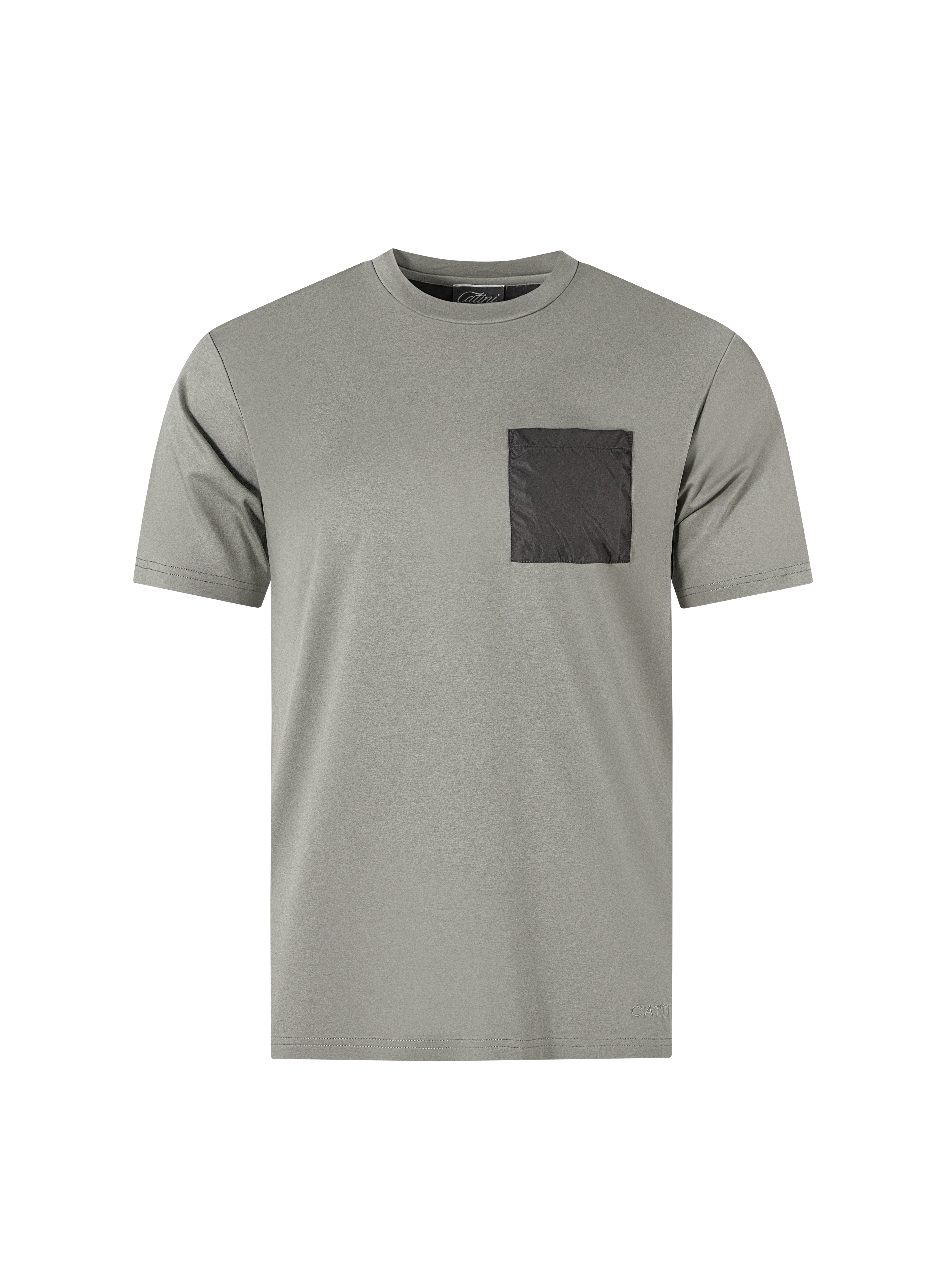 Catini Firenze Pocket T-Shirt Arenaria Beige/Grey