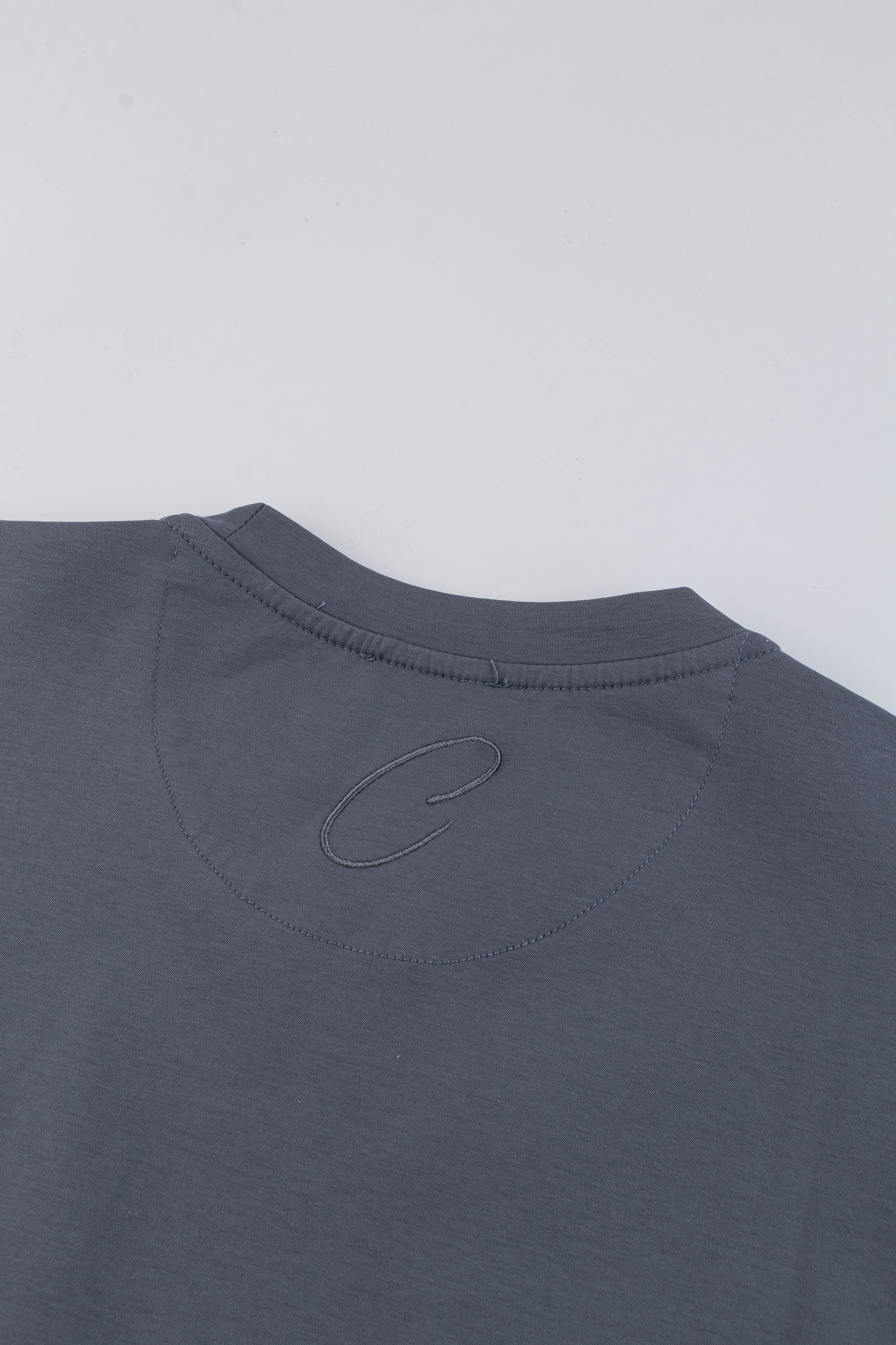 Catini Firenze Pocket T-Shirt Steel Blue