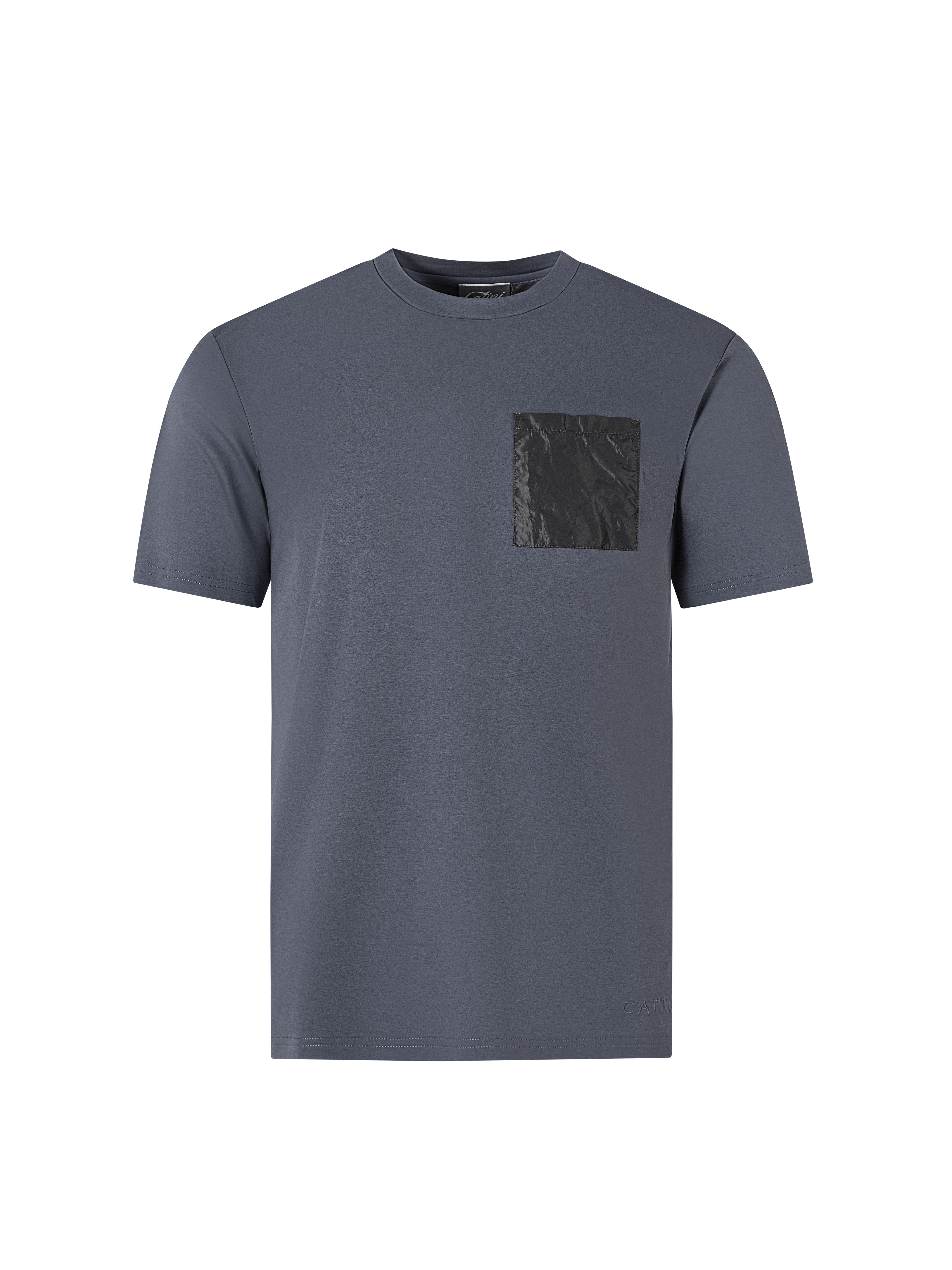 Catini Firenze Pocket T-Shirt Steel Blue