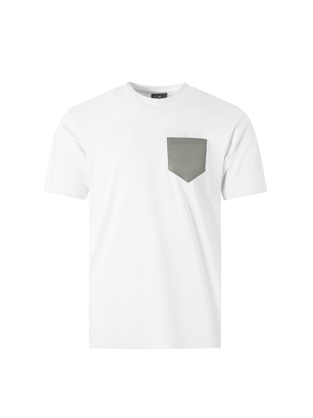 Catini Firenze Pocket T-Shirt White/Arenaria Beige