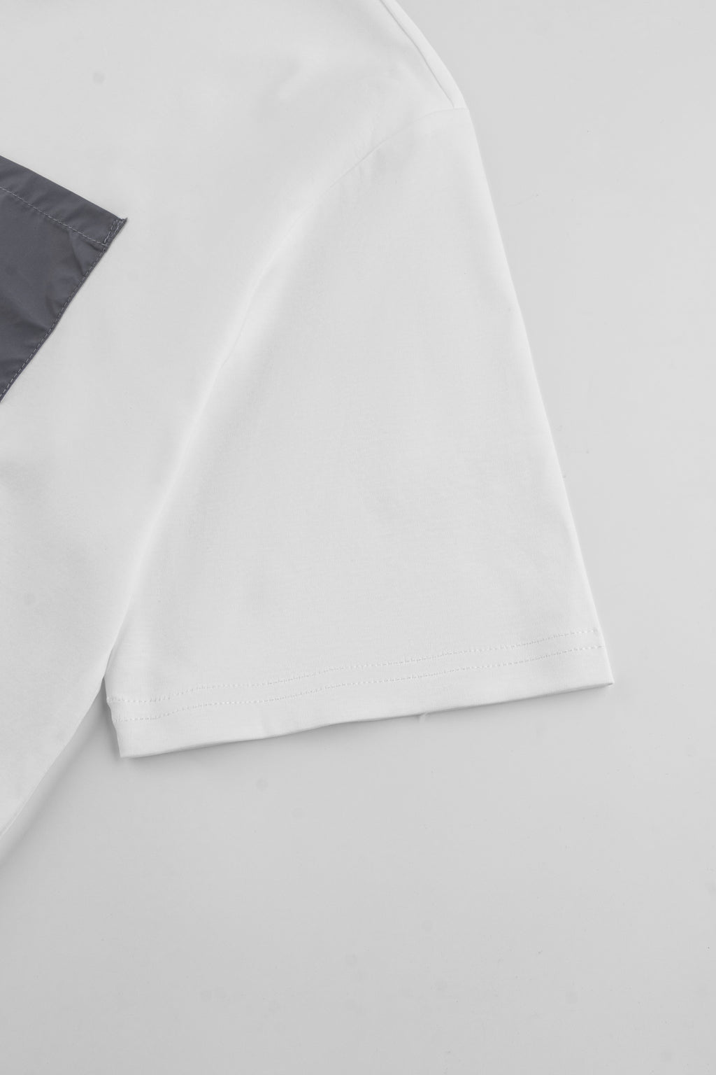 Catini Firenze Pocket T-Shirt White/Mid Grigio Grey