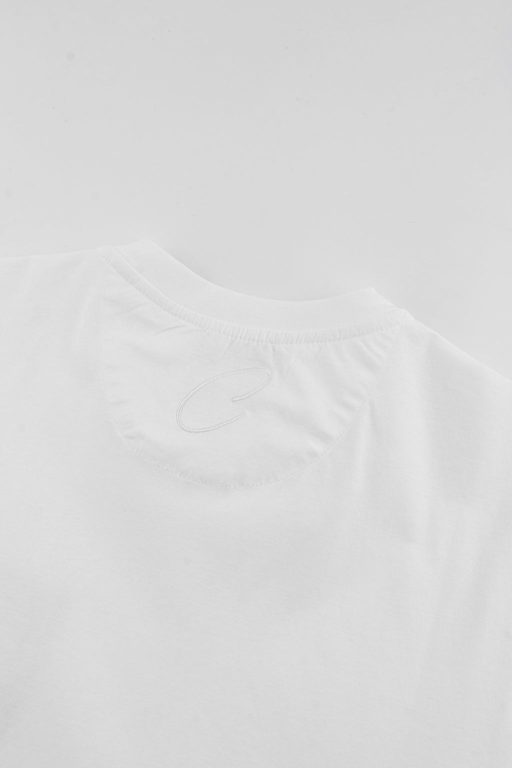 Catini Firenze Pocket T-Shirt White/Mid Grigio Grey