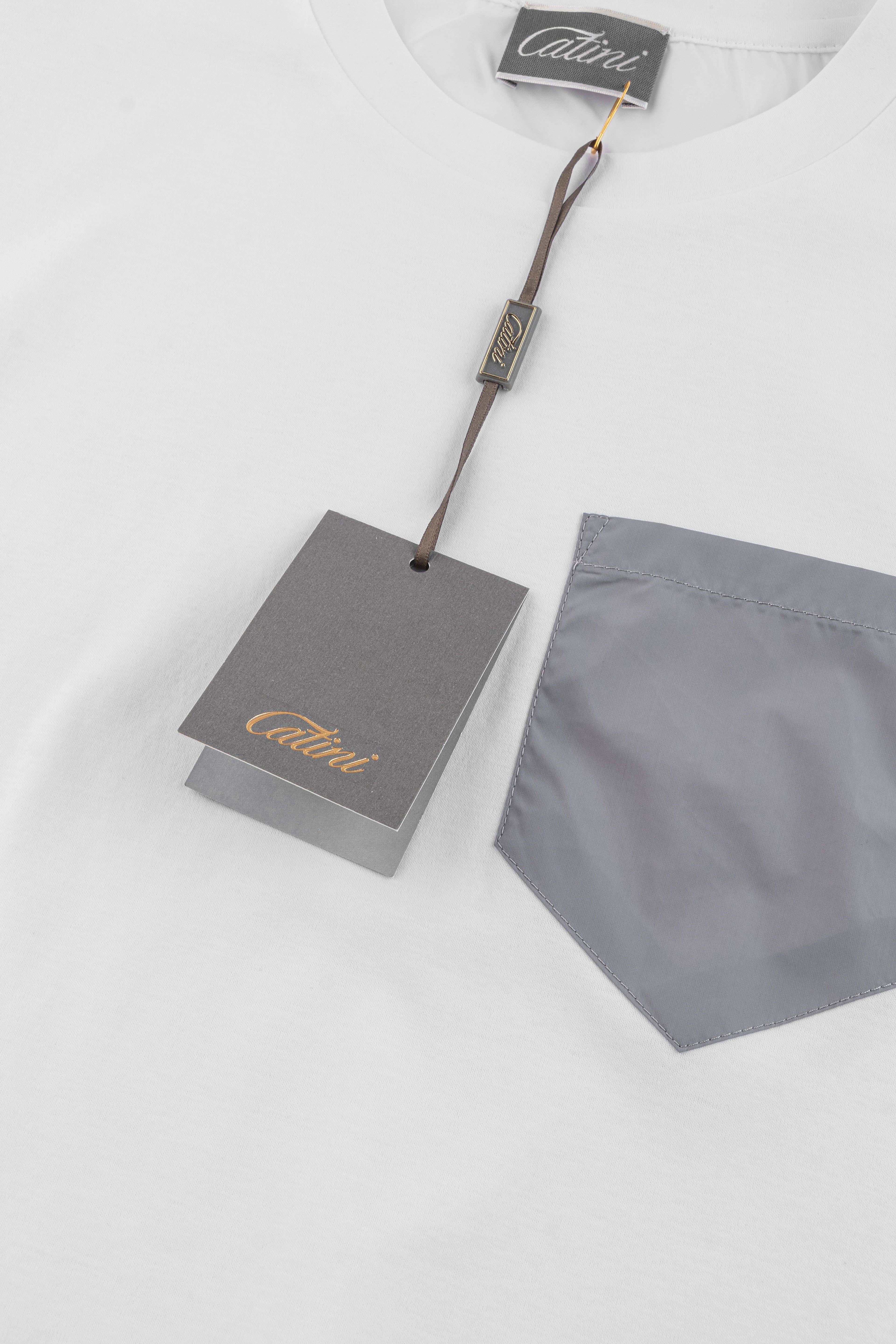 Catini Firenze Pocket White/Light Grigio Grey