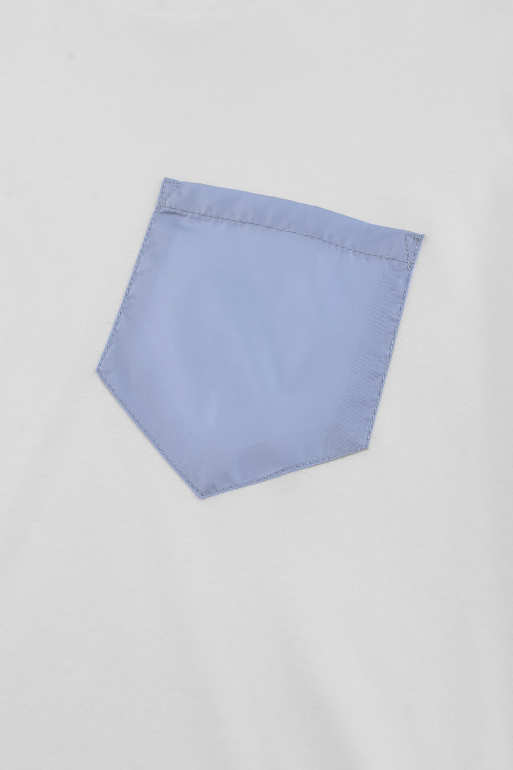Catini Firenze Pocket T-Shirt White/Light Blue