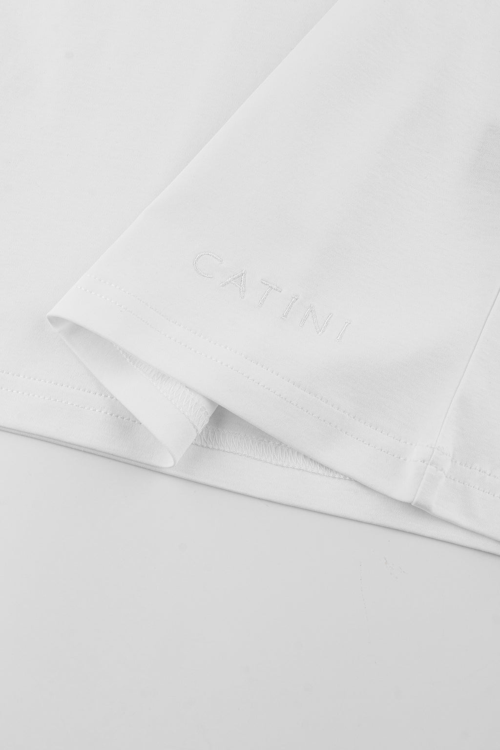Catini Firenze Pocket T-Shirt White/Light Blue
