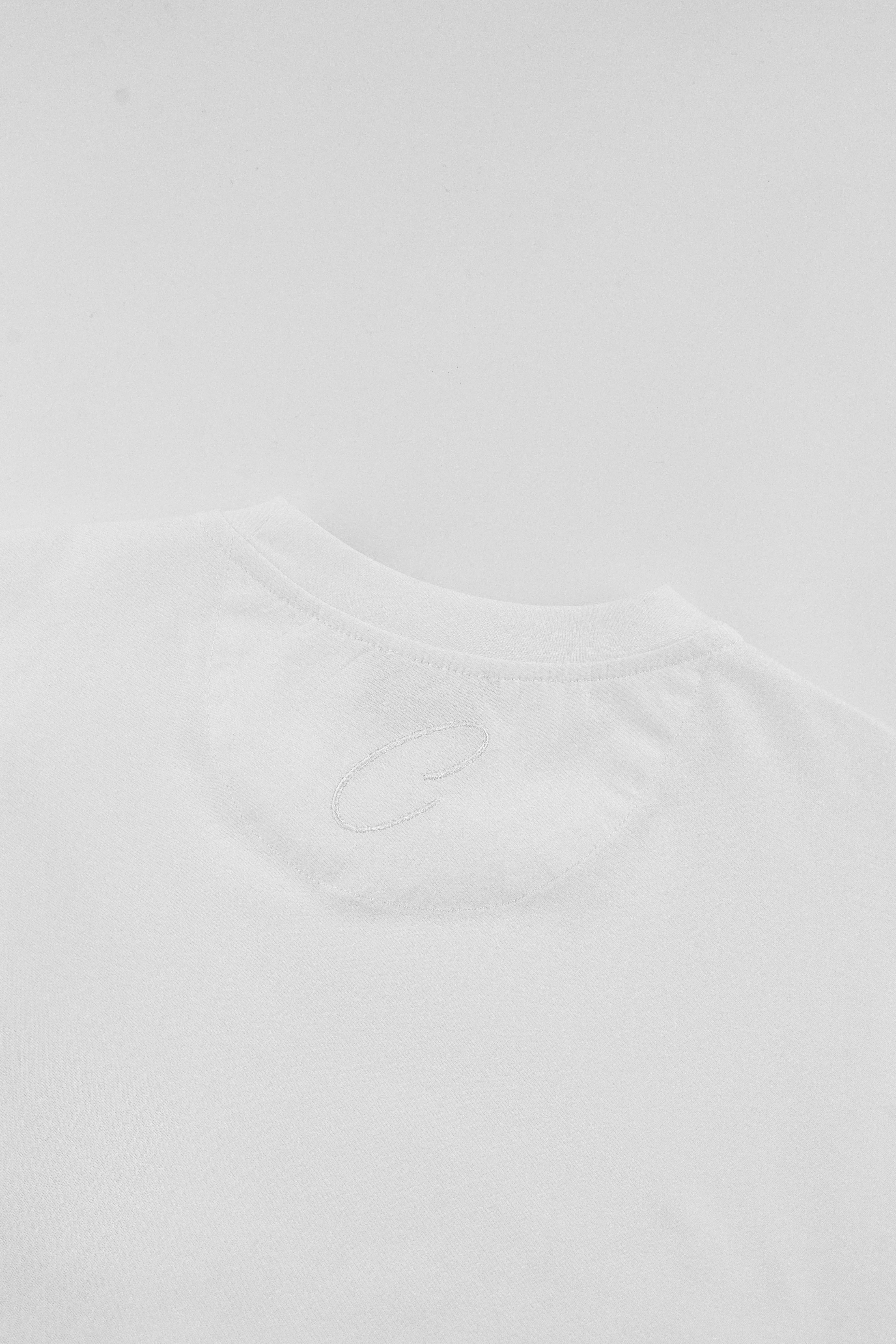 Catini Firenze Pocket T-Shirt White/Steel Grey