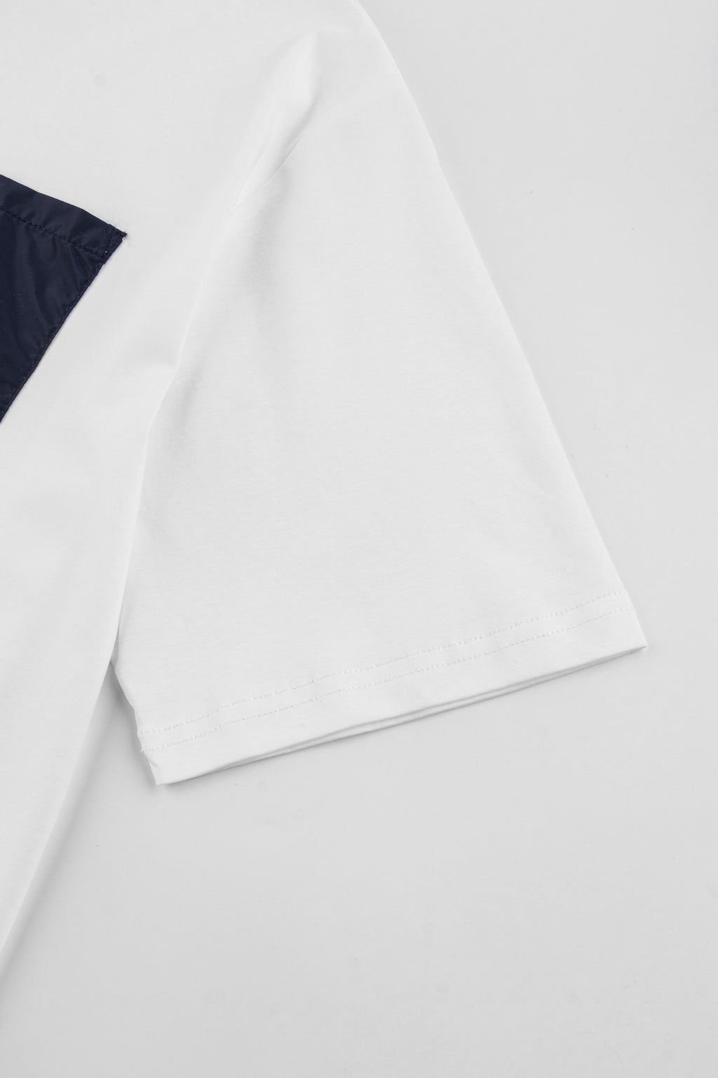Catini Firenze Pocket T-Shirt White/Navy Blue