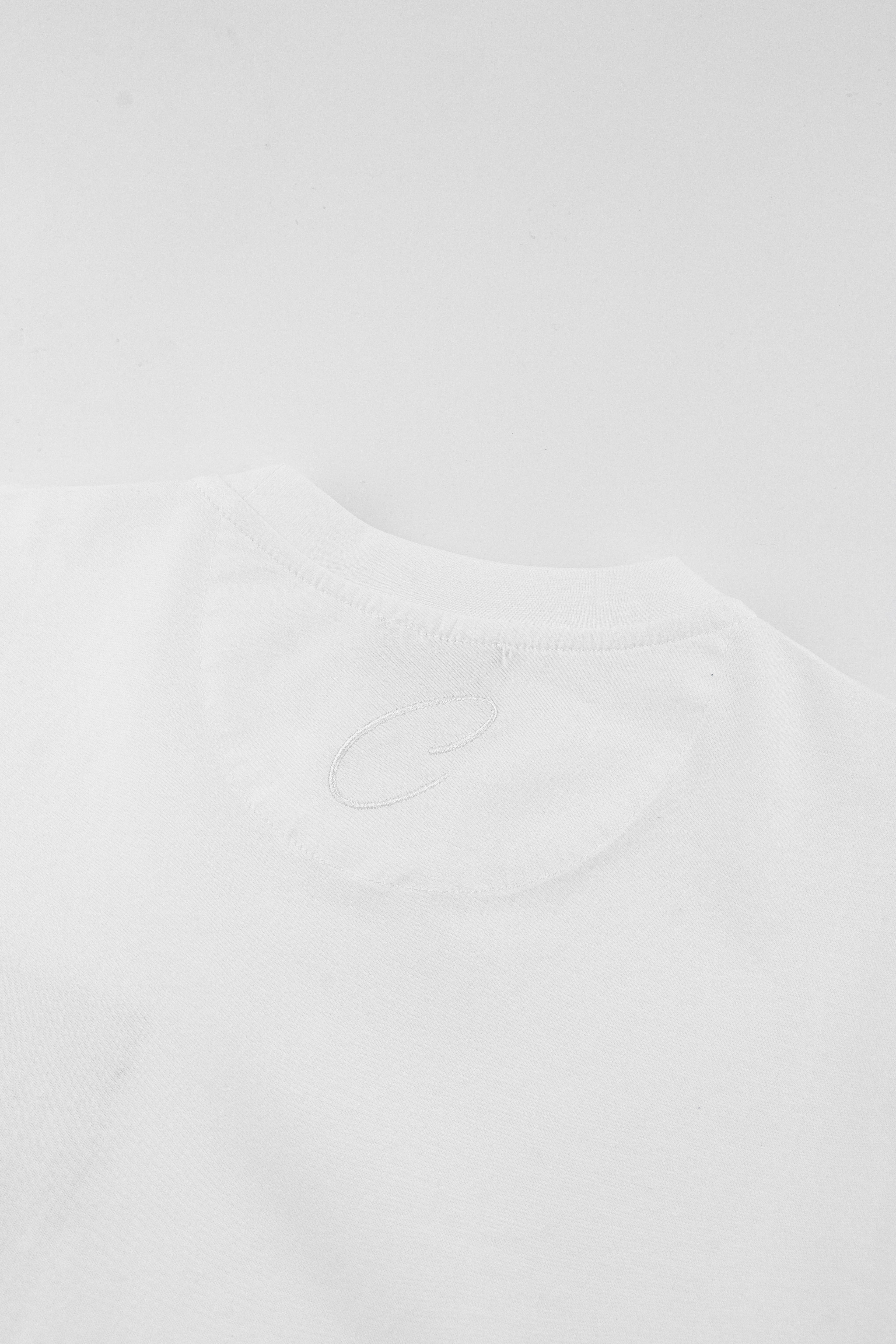 Catini Firenze Pocket T-Shirt White/Navy Blue