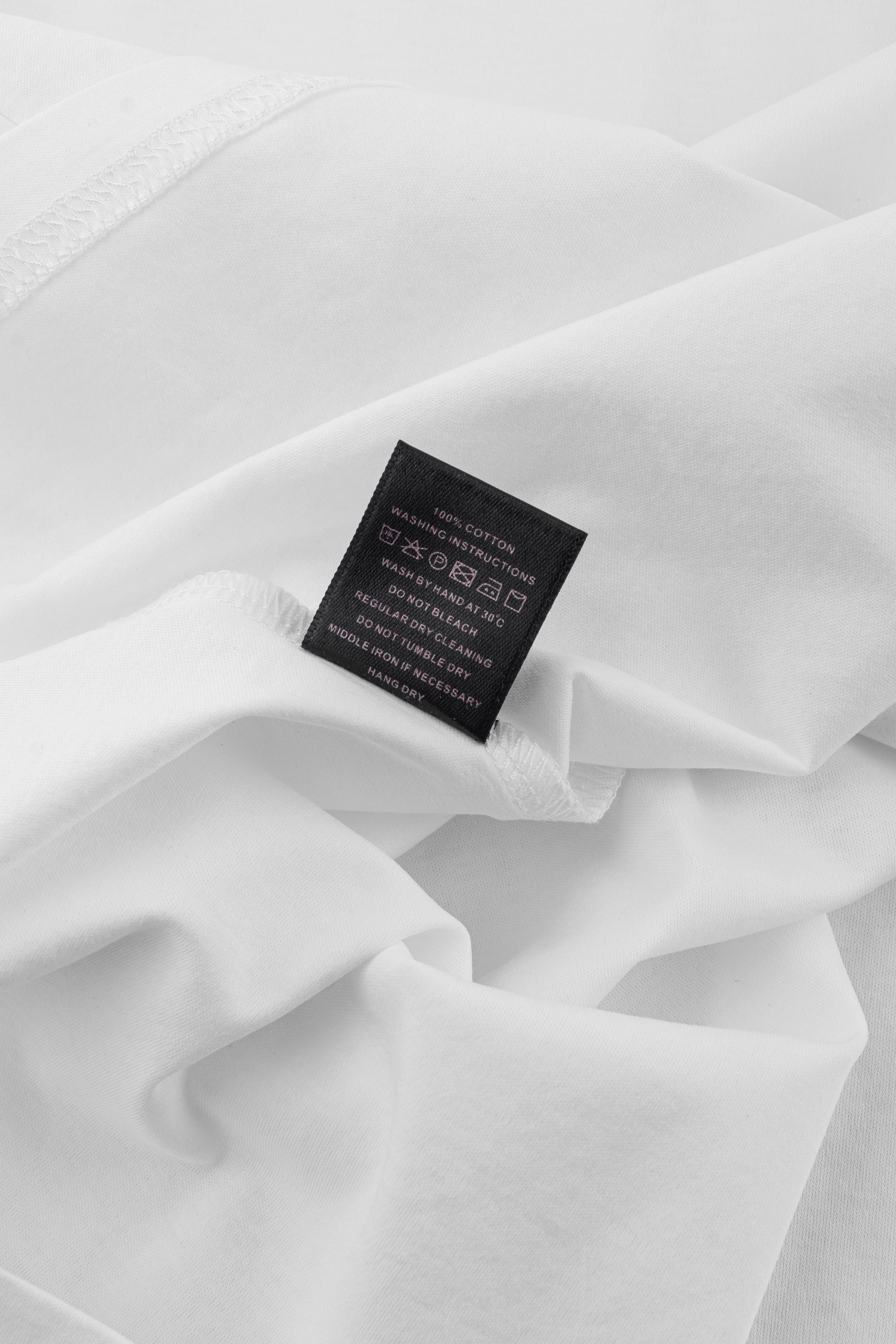 Catini Firenze Pocket T-Shirt White/Navy Blue