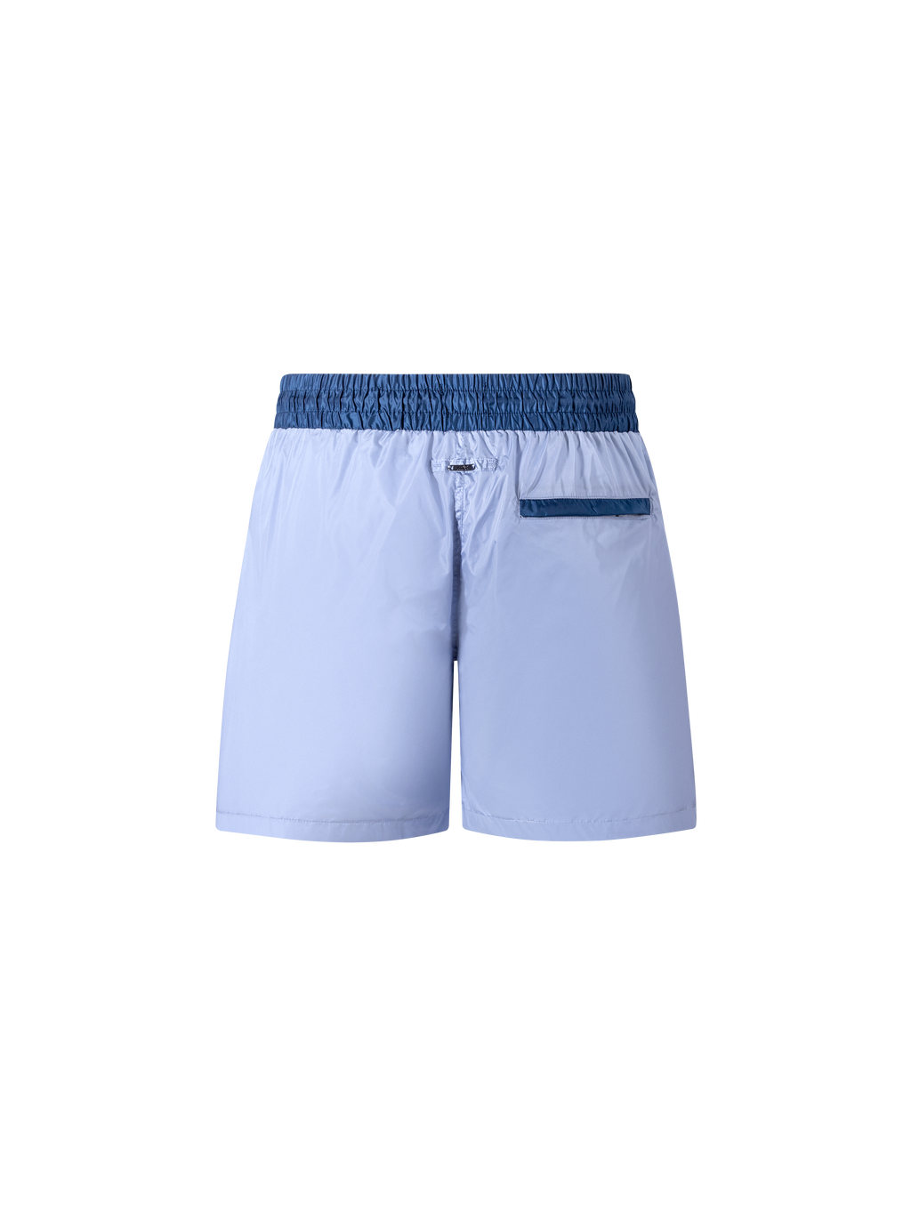 Catini Baratti Contrast Waistband Versatile Shorts Light Blue/Navy Blue