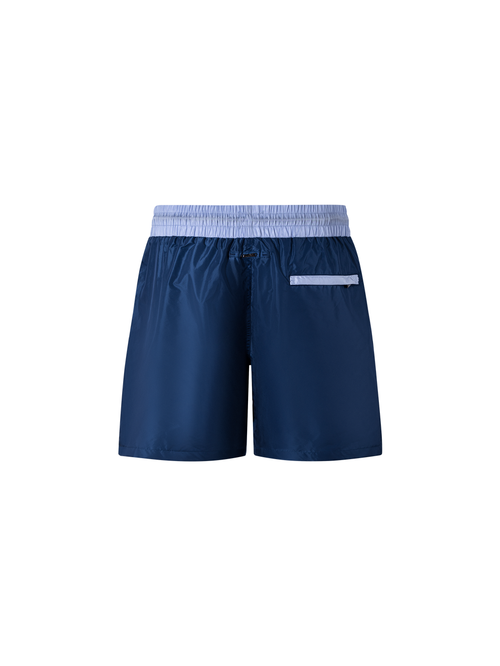 Catini Baratti Contrast Waistband Versatile Shorts Navy Blue/Light Blue
