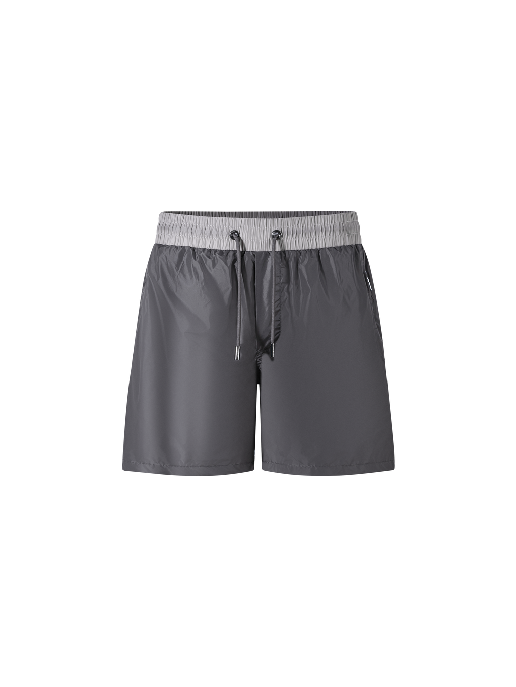 Catini Baratti Contrast Waistband Versatile Shorts Dark Grey/Light Grey