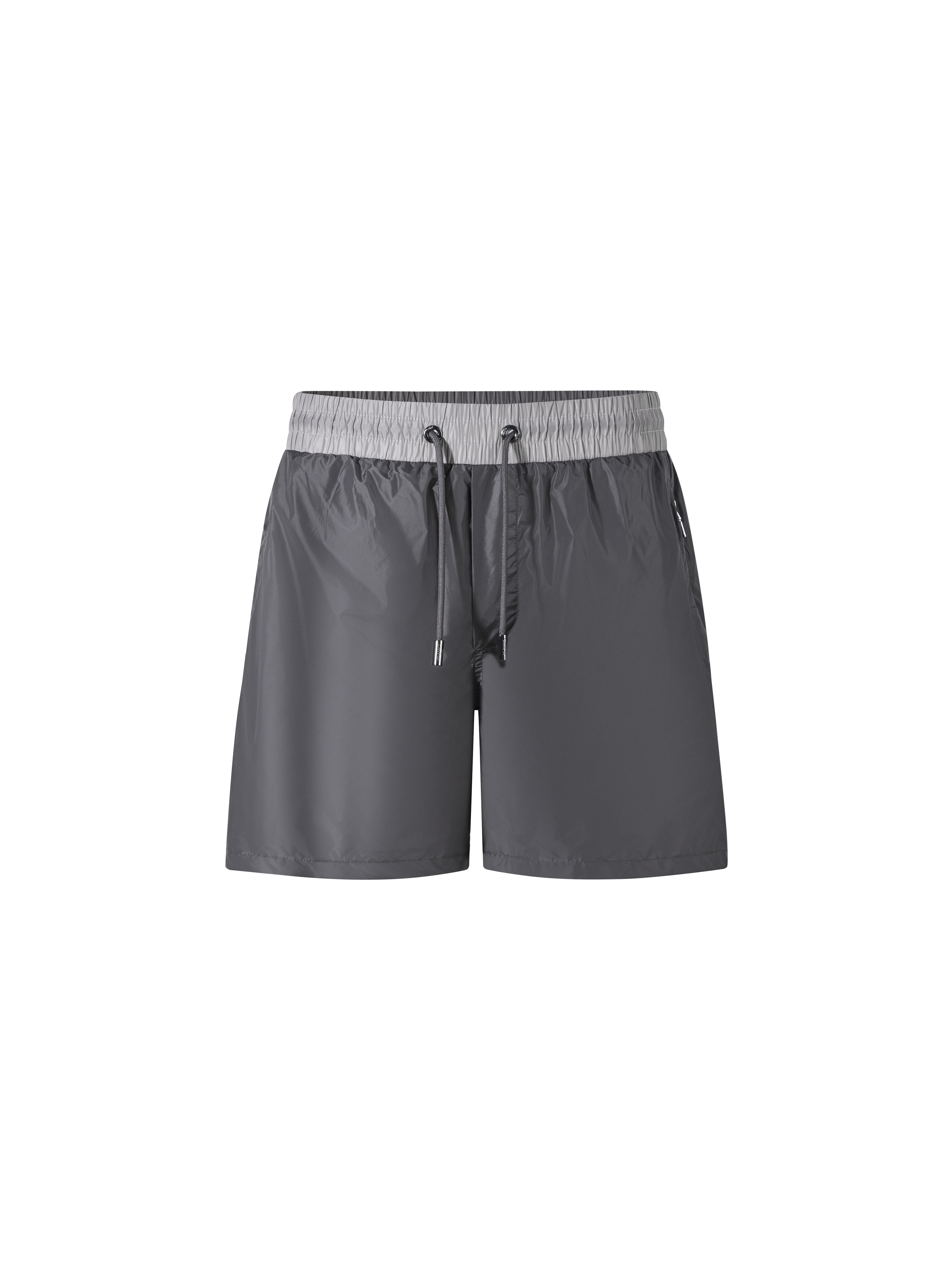 Catini Baratti Contrast Waistband Versatile Shorts Dark Grey/Light Grey