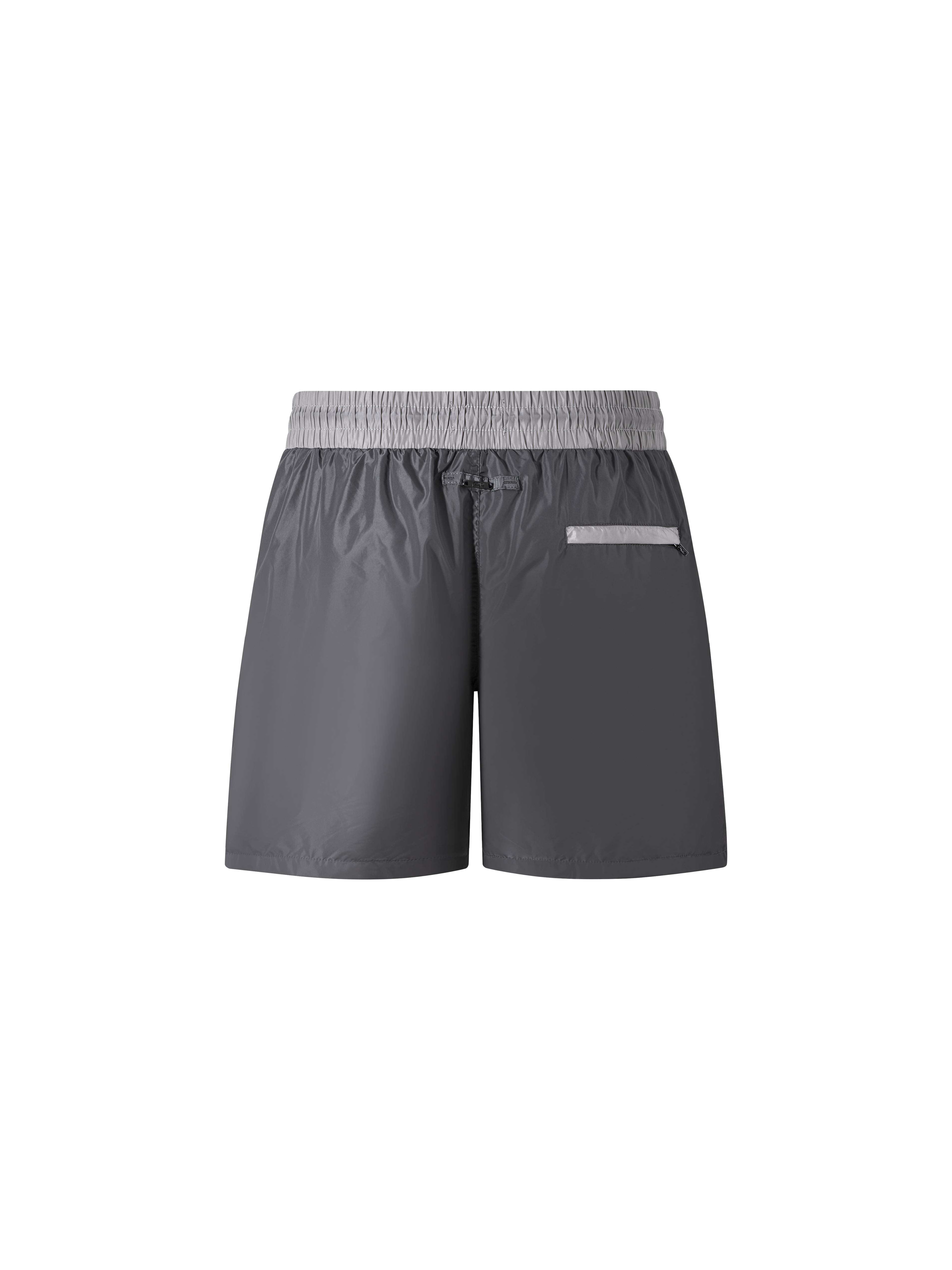 Catini Baratti Contrast Waistband Versatile Shorts Dark Grey/Light Grey
