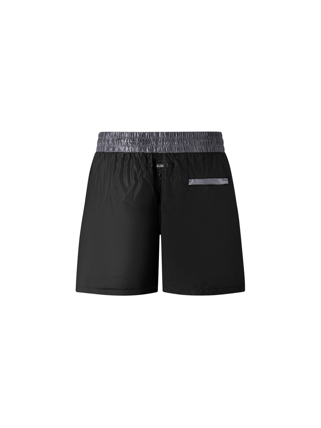 Catini Baratti Contrast Waistband Versatile Shorts Black/Dark Grey