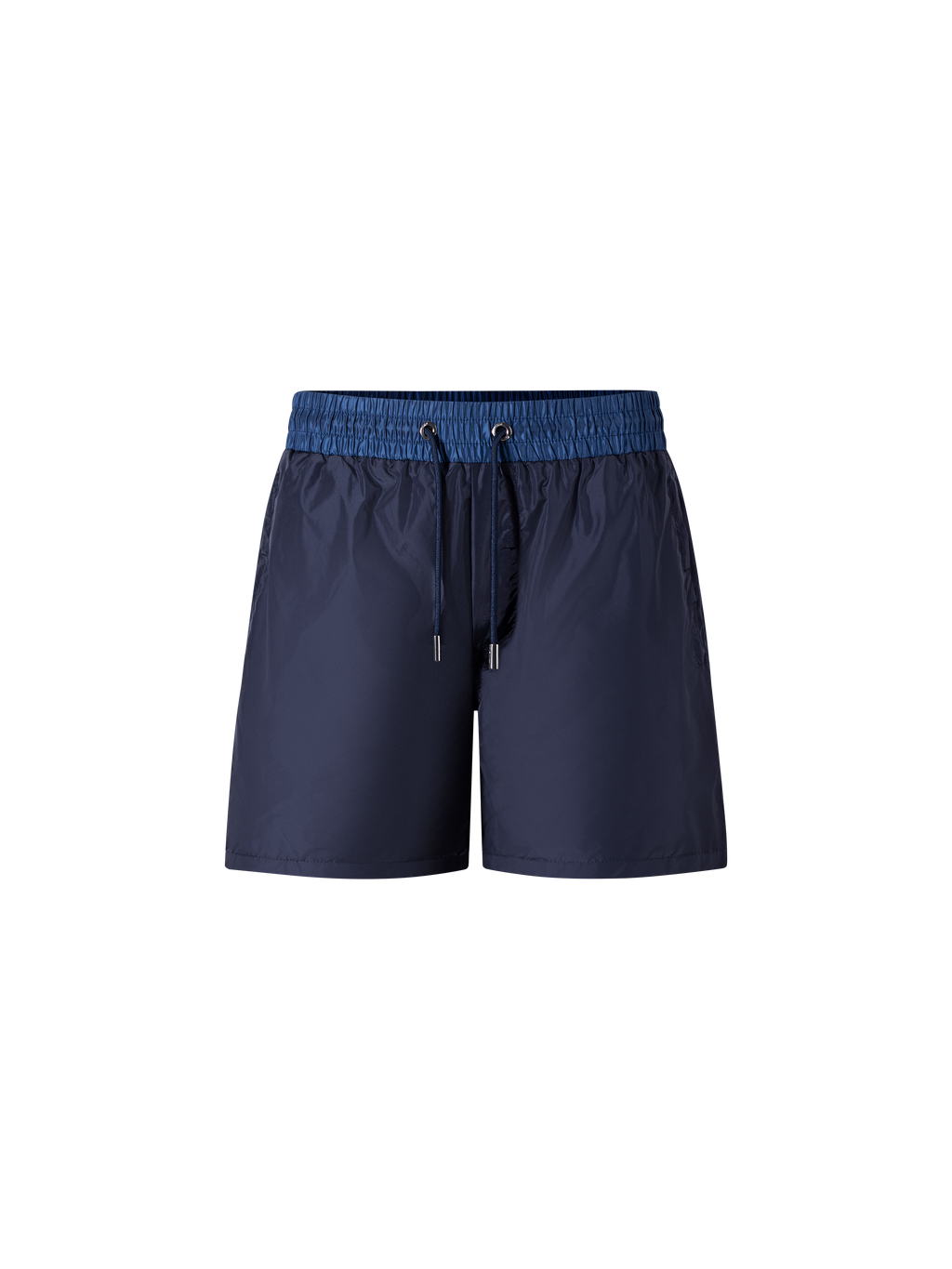 Catini Baratti Contrast Waistband Versatile Shorts Navy Blue/Dark Blue