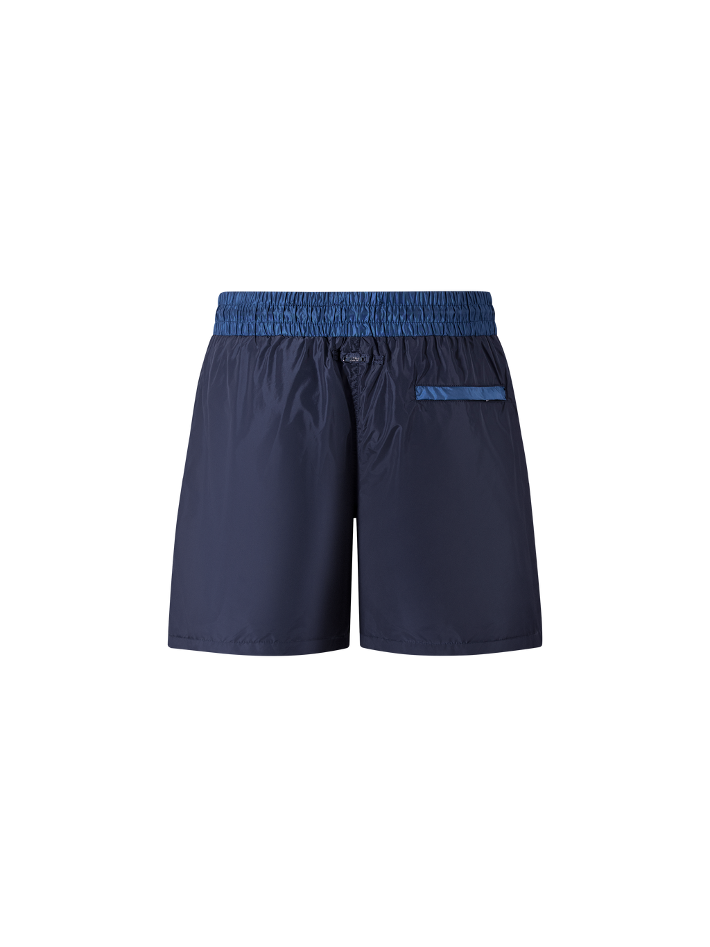 Catini Baratti Contrast Waistband Versatile Shorts Navy Blue/Dark Blue