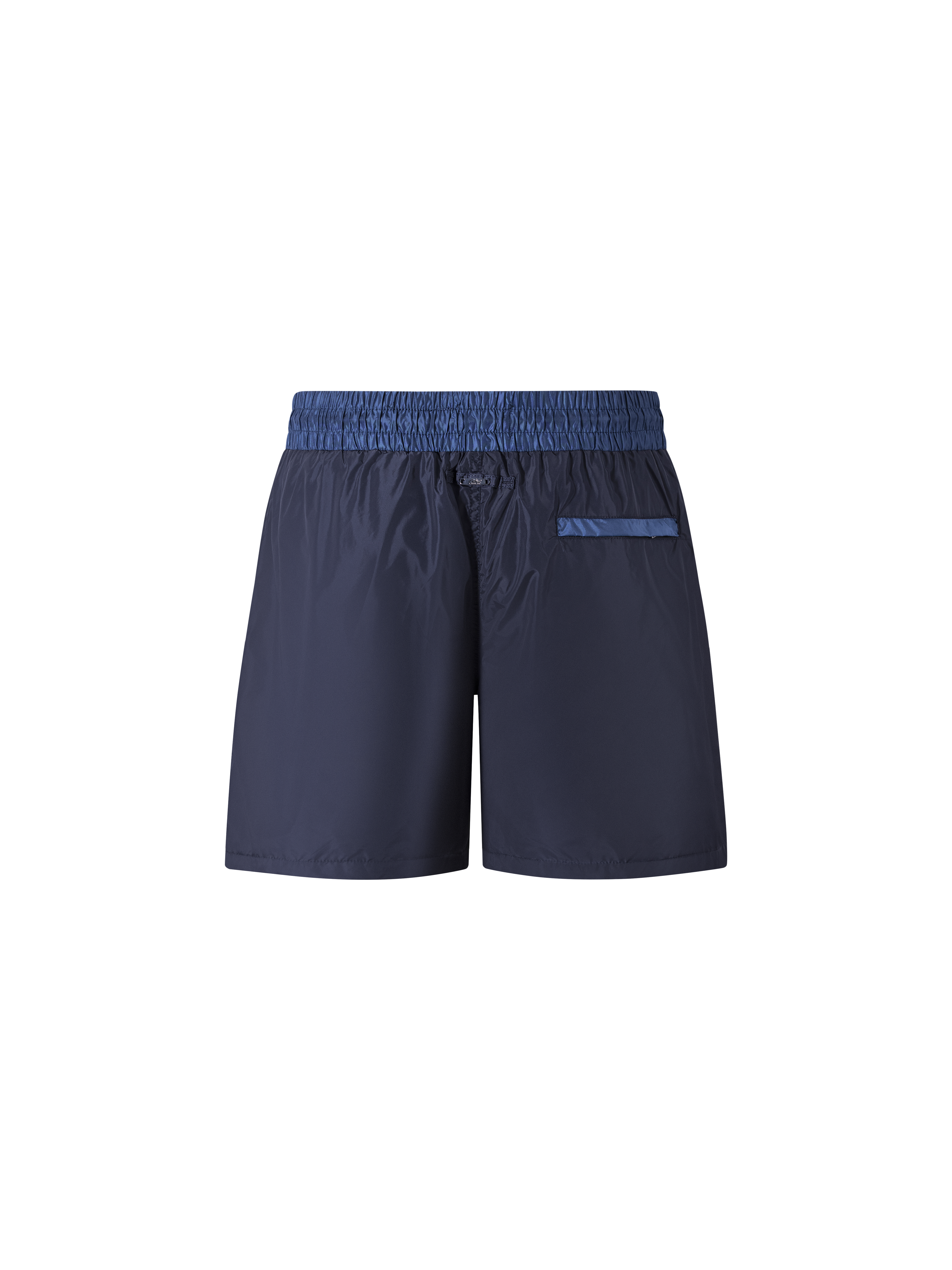 Catini Baratti Contrast Waistband Versatile Shorts Navy Blue/Dark Blue