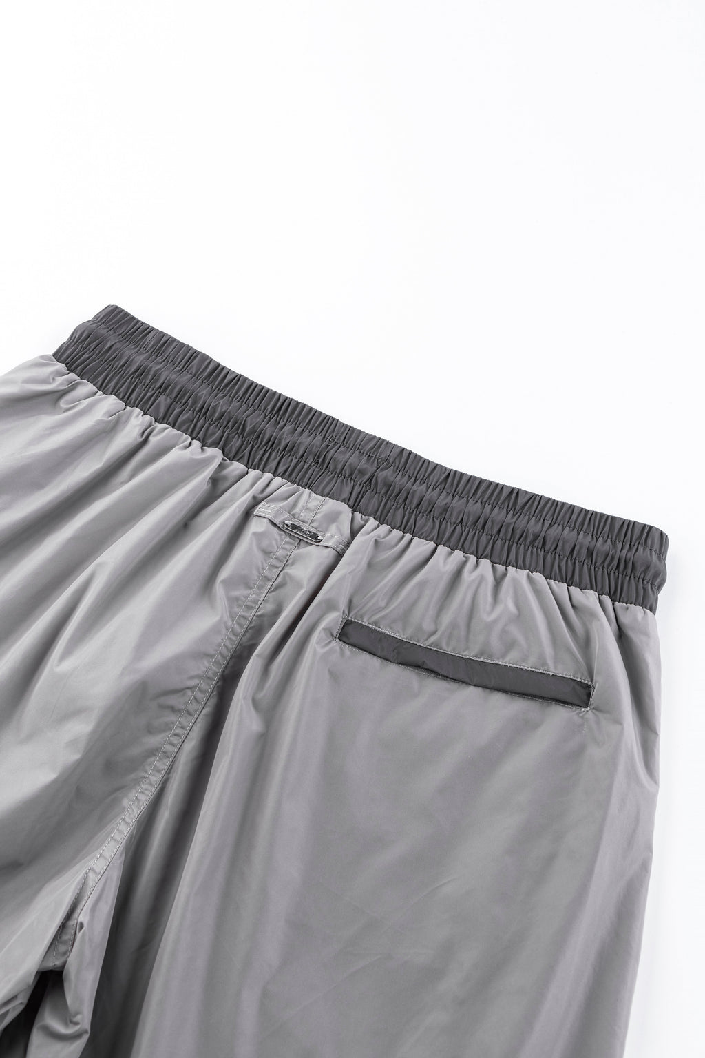 Catini Baratti Contrast Waistband Versatile Shorts Light Grey/Dark Grey